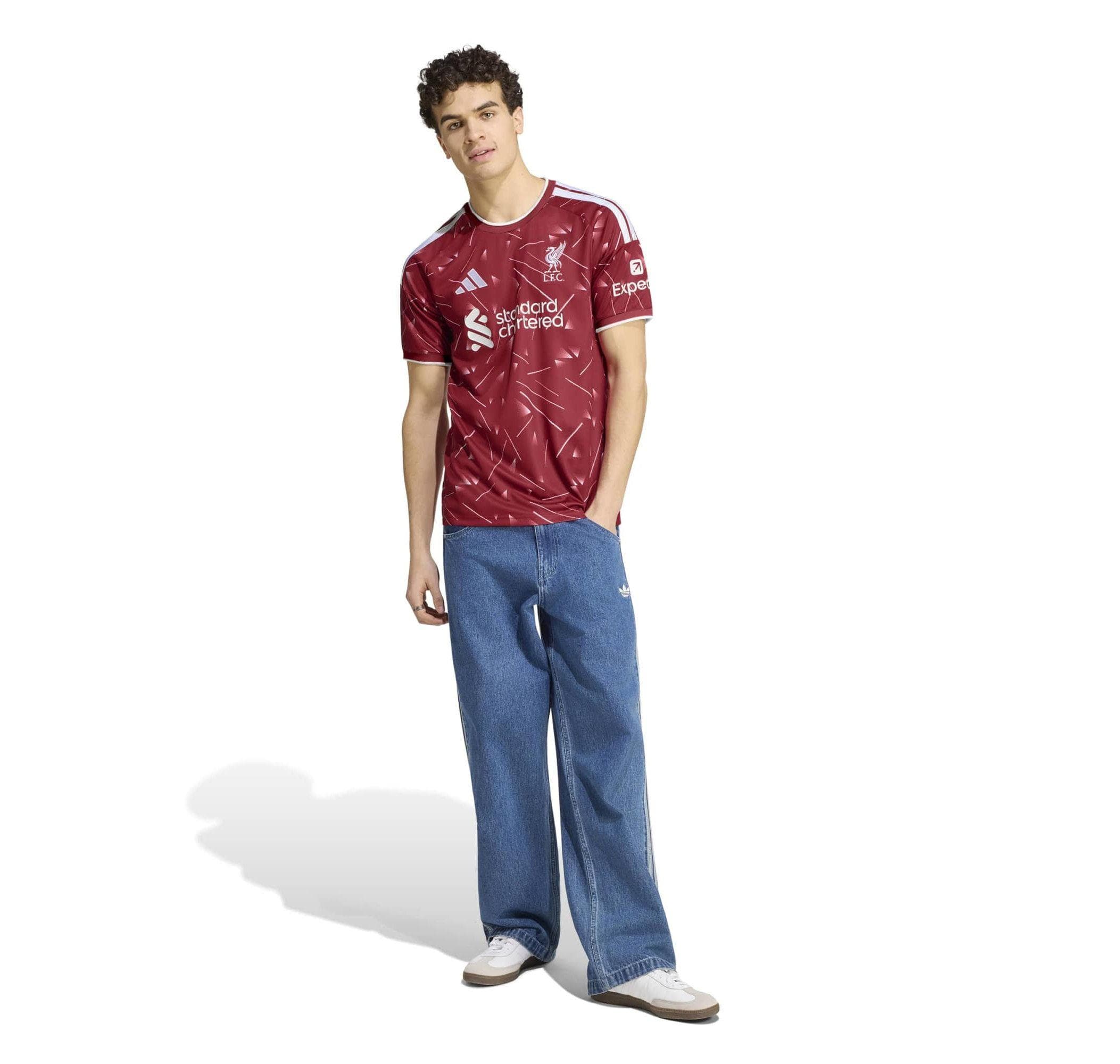 adidas adidas Liverpool Fc 26-27 İç Saha Erkek Forması Bordo - 3