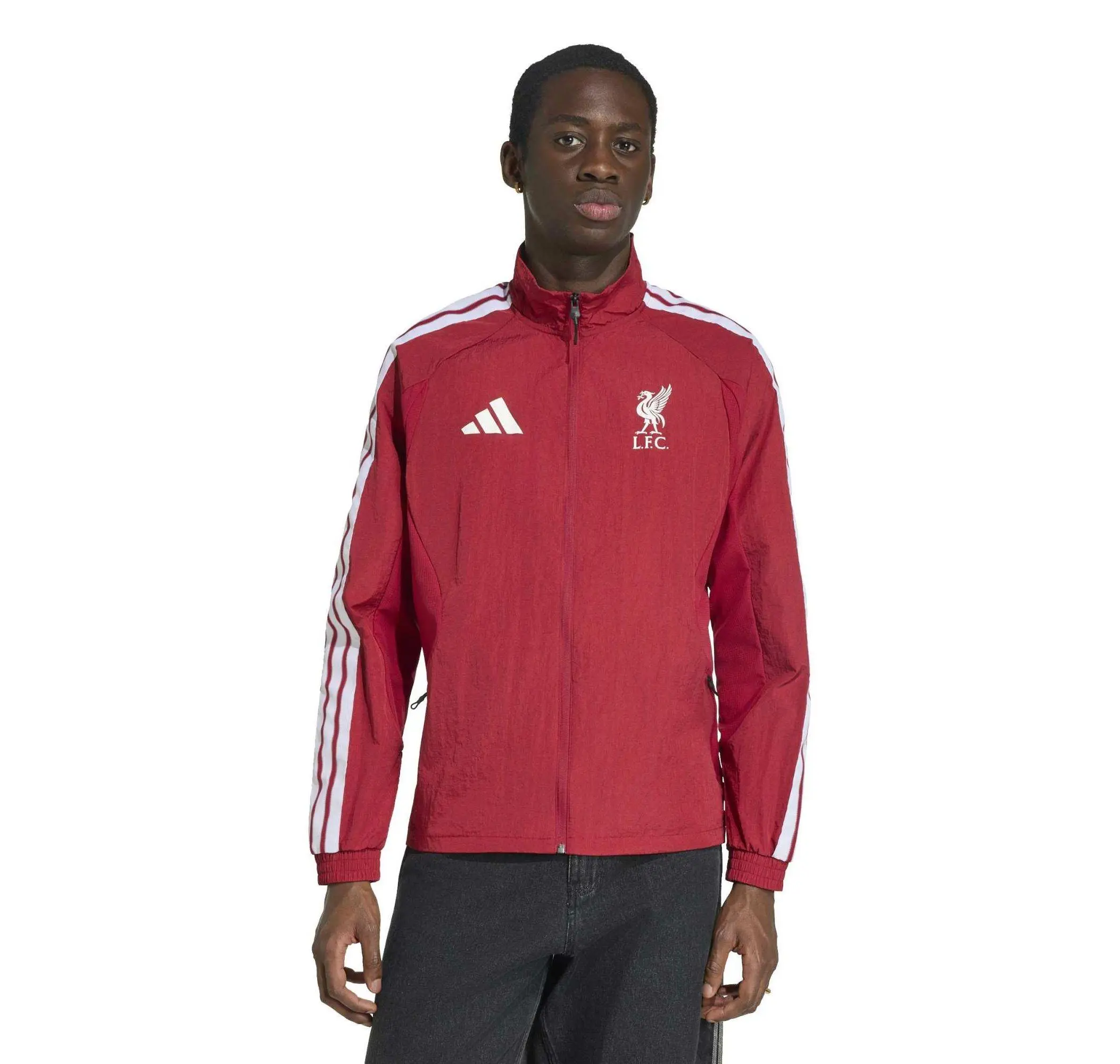 adidas adidas Liverpool Fc H Anth Erkek Ceket Bordo