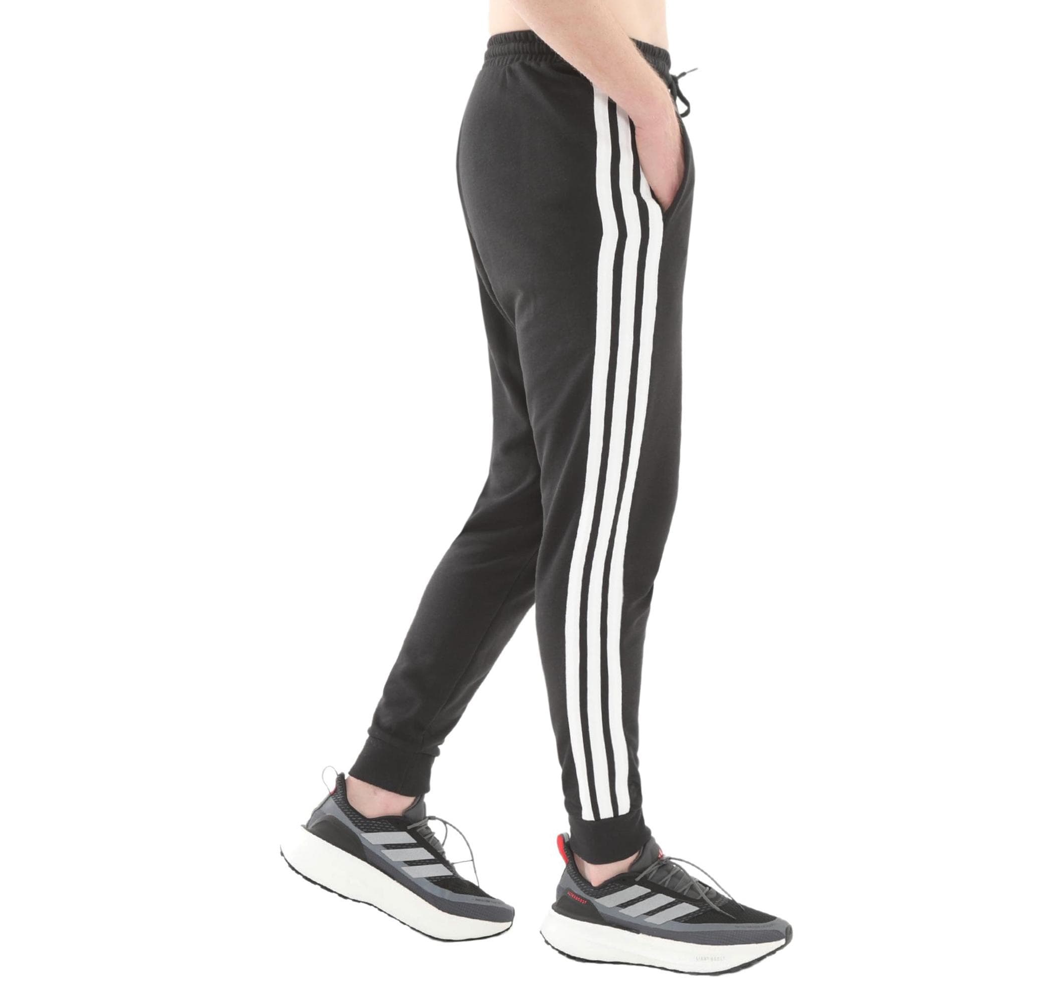 adidas adidas M 3S Ft Tc Pt Erkek Eşofman Altı Siyah - 3