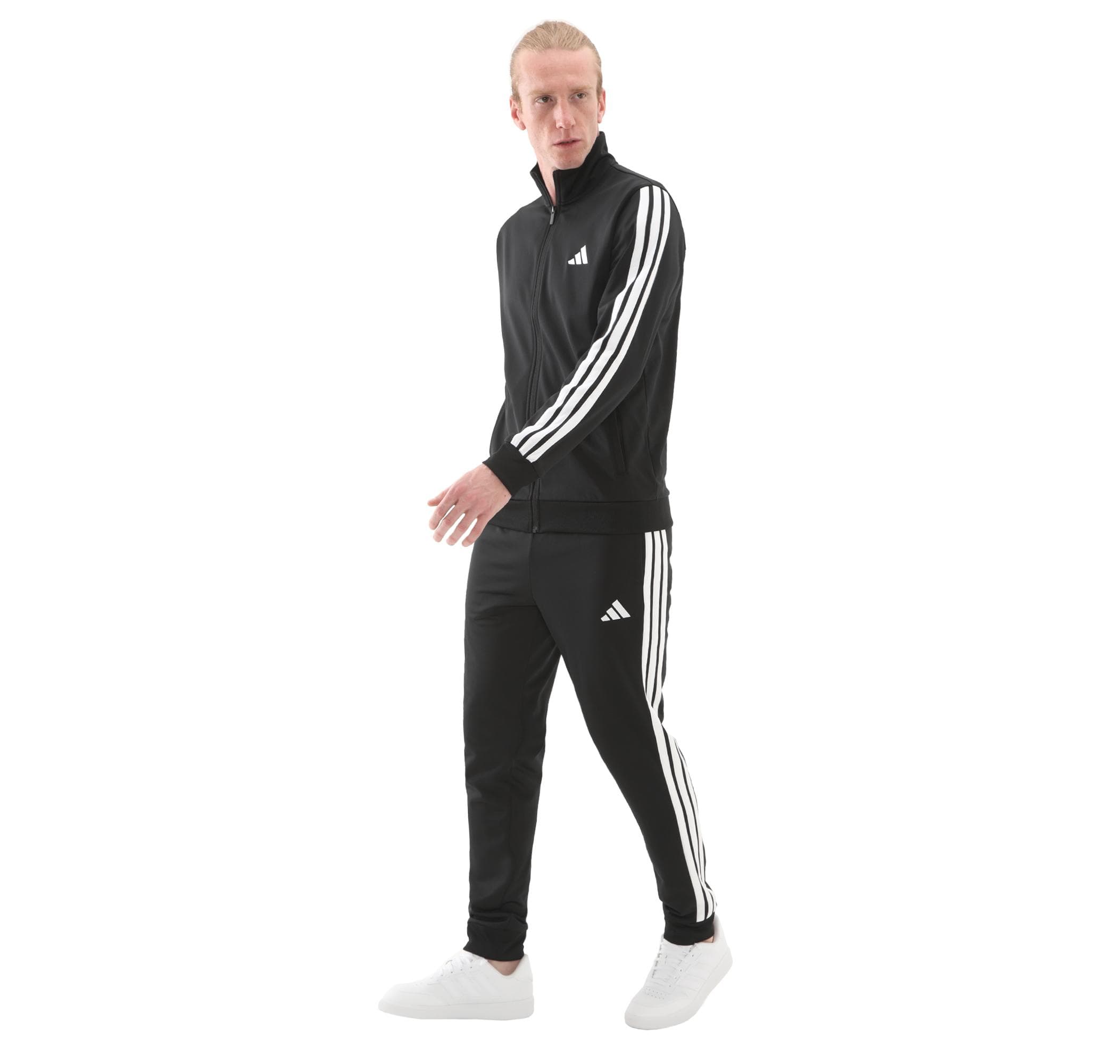 adidas adidas M 3S Tr Tt Ts Erkek Eşofman Takımı Siyah - 3