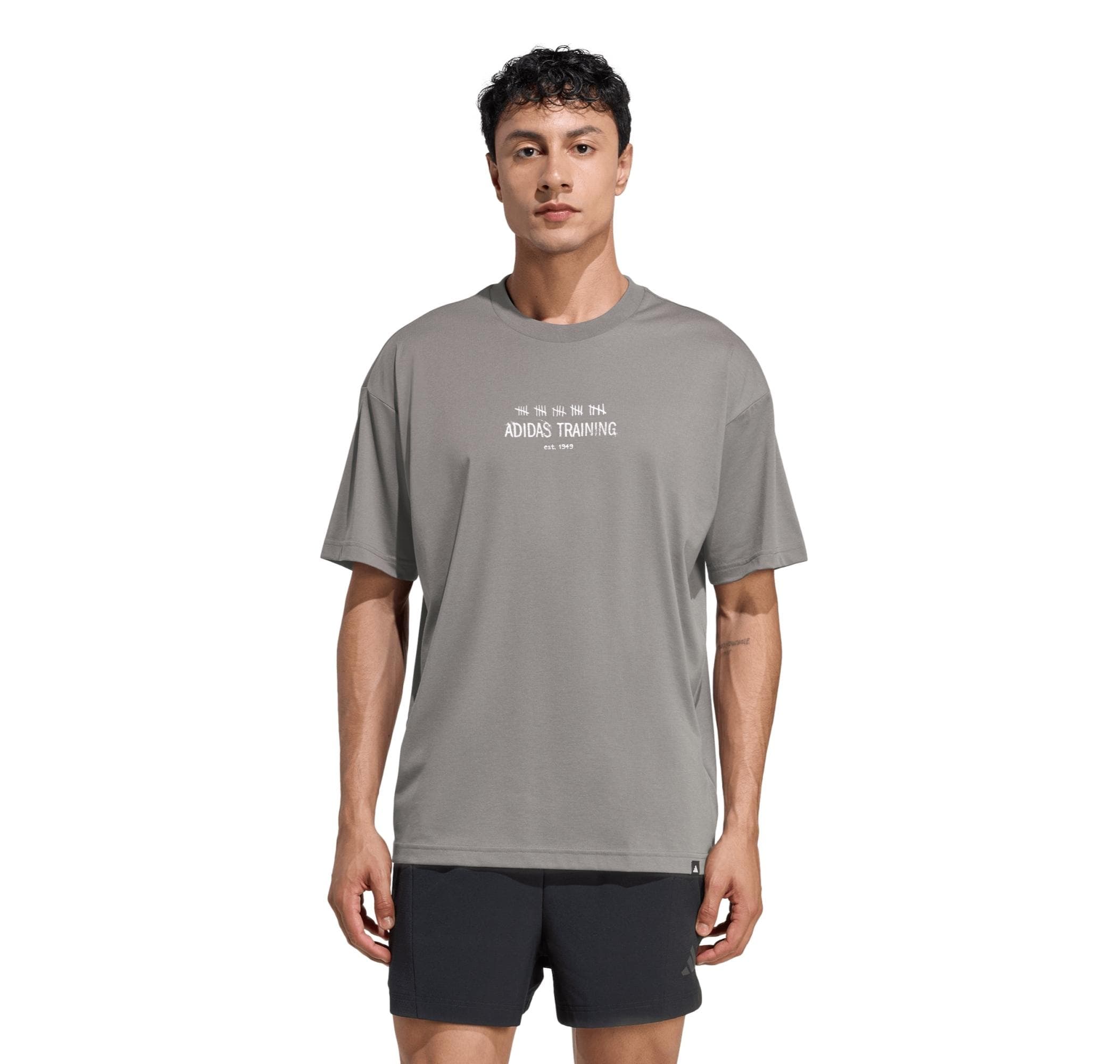adidas adidas M Primelift G T Erkek T-Shirt Gri