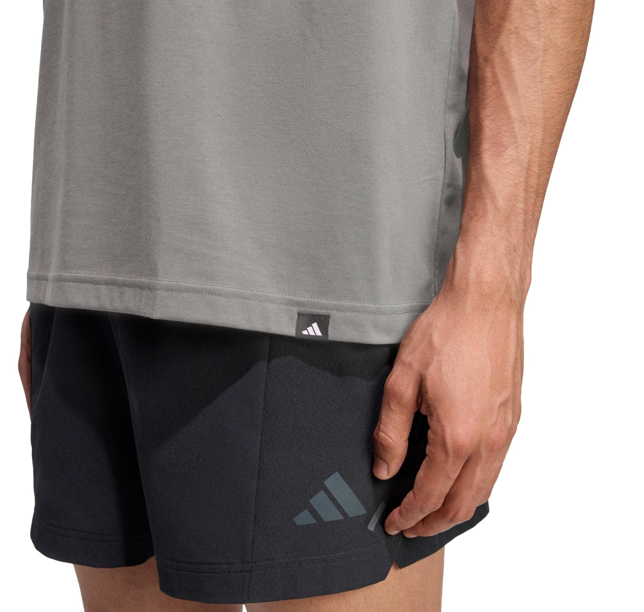 adidas adidas M Primelift G T Erkek T-Shirt Gri - 5