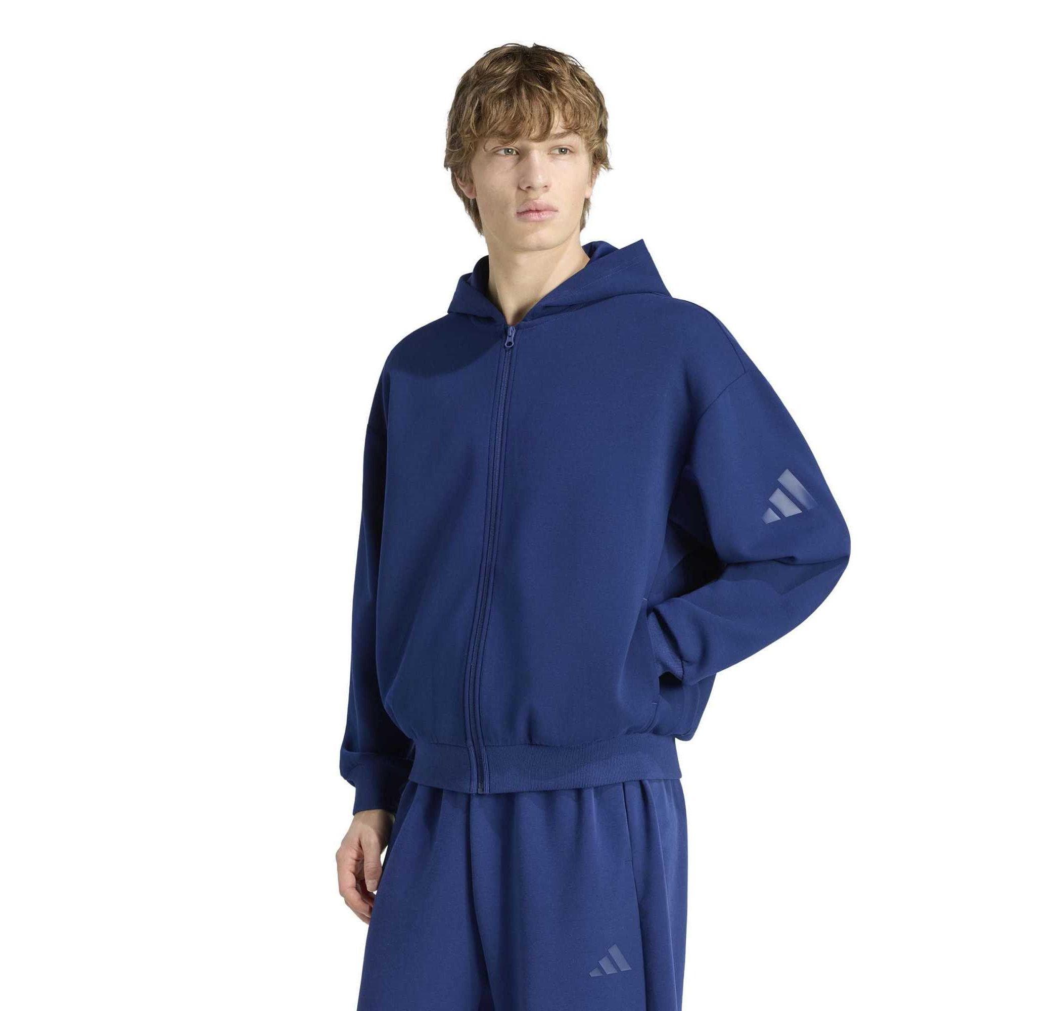 adidas adidas M Sl Fz Hd Erkek Ceket Lacivert