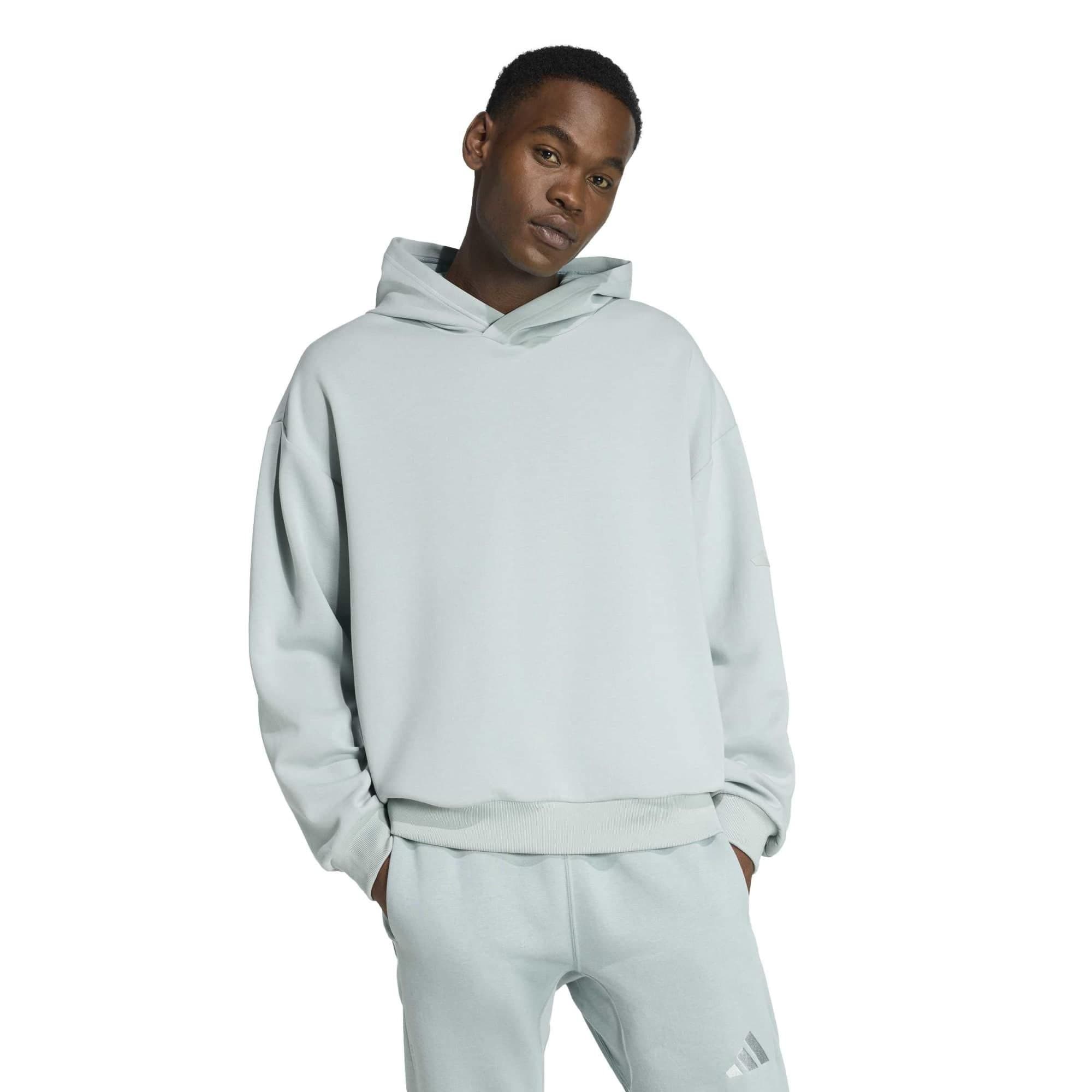 adidas adidas M Sl Sk Hd Erkek Sweatshirt Açık Mavi