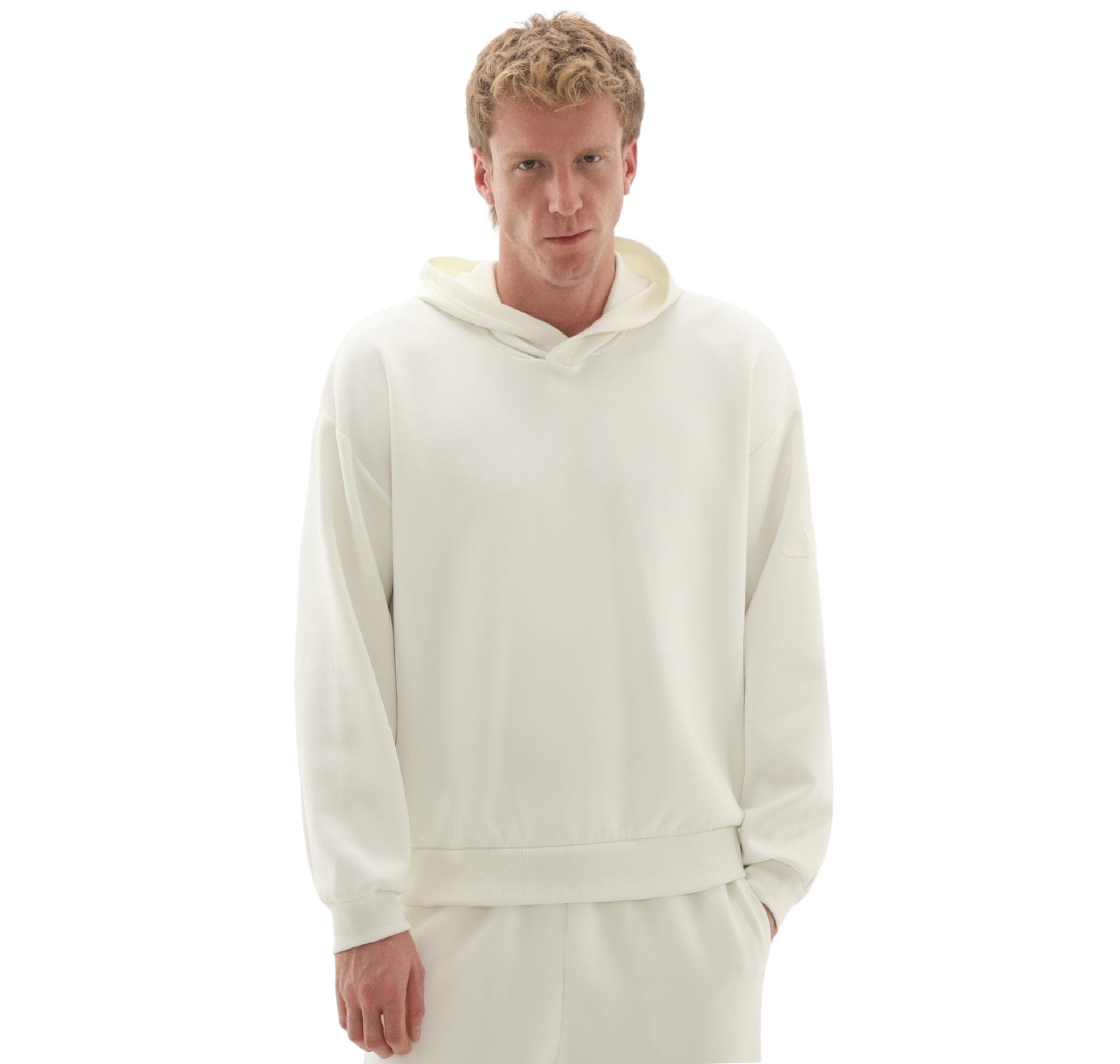 adidas adidas M Sl Sk Hd Erkek Sweatshirt Beyaz