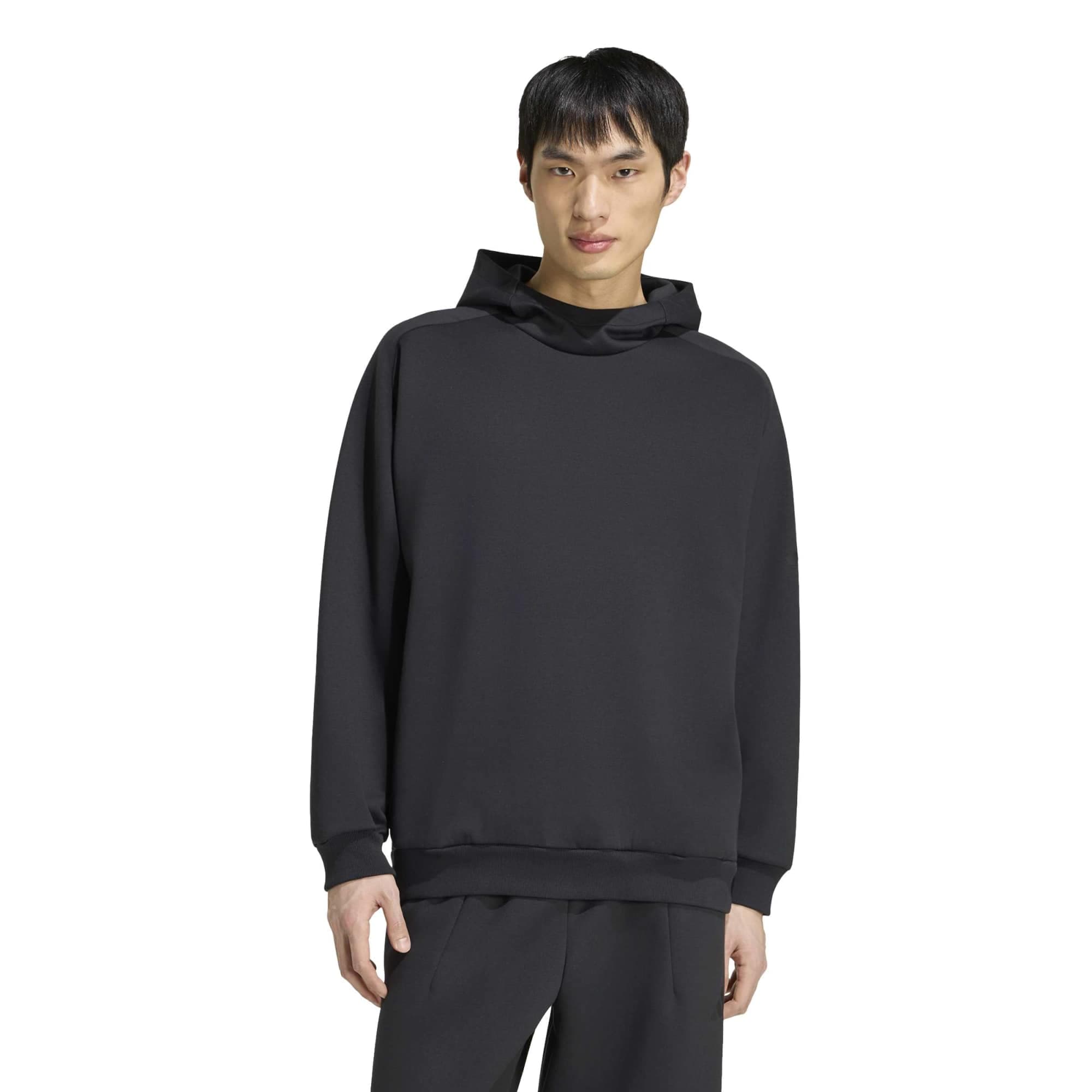 adidas adidas M Sl W Hd Erkek Sweatshirt Siyah