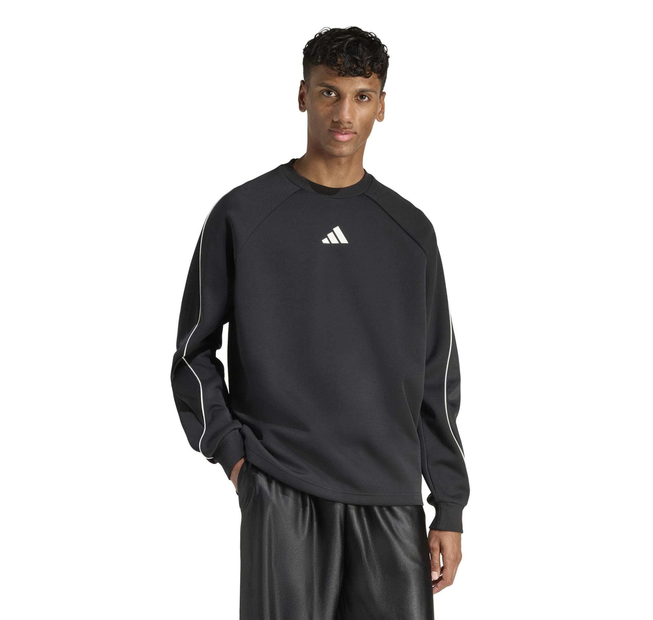adidas adidas M Stadıum Crw Erkek Sweatshirt Siyah
