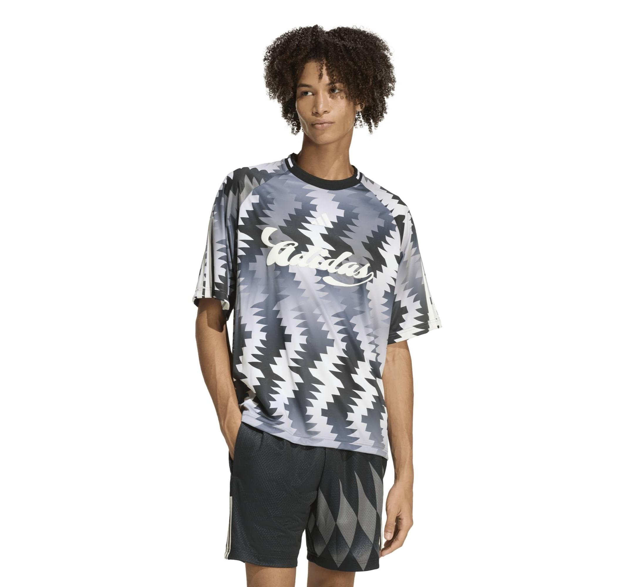 adidas adidas House Of Tiro X Common Goal Erkek T-Shirt Gri