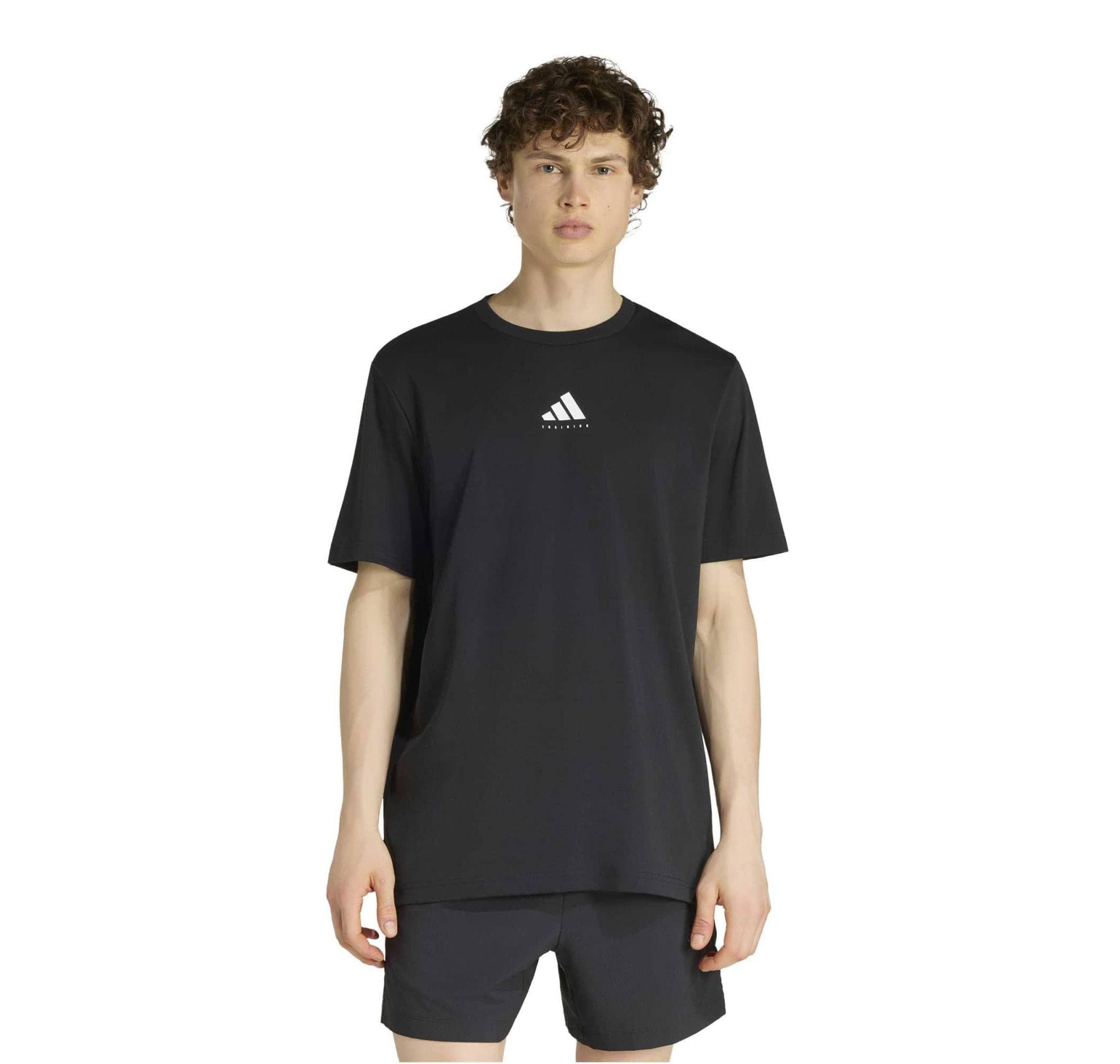 adidas adidas M Tr Cat G T Erkek T-Shirt Siyah