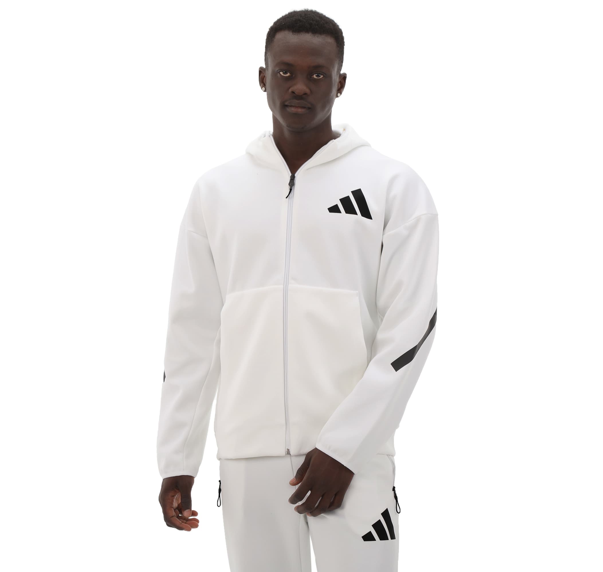 adidas adidas M Z.n.e. Fz Erkek Ceket Beyaz