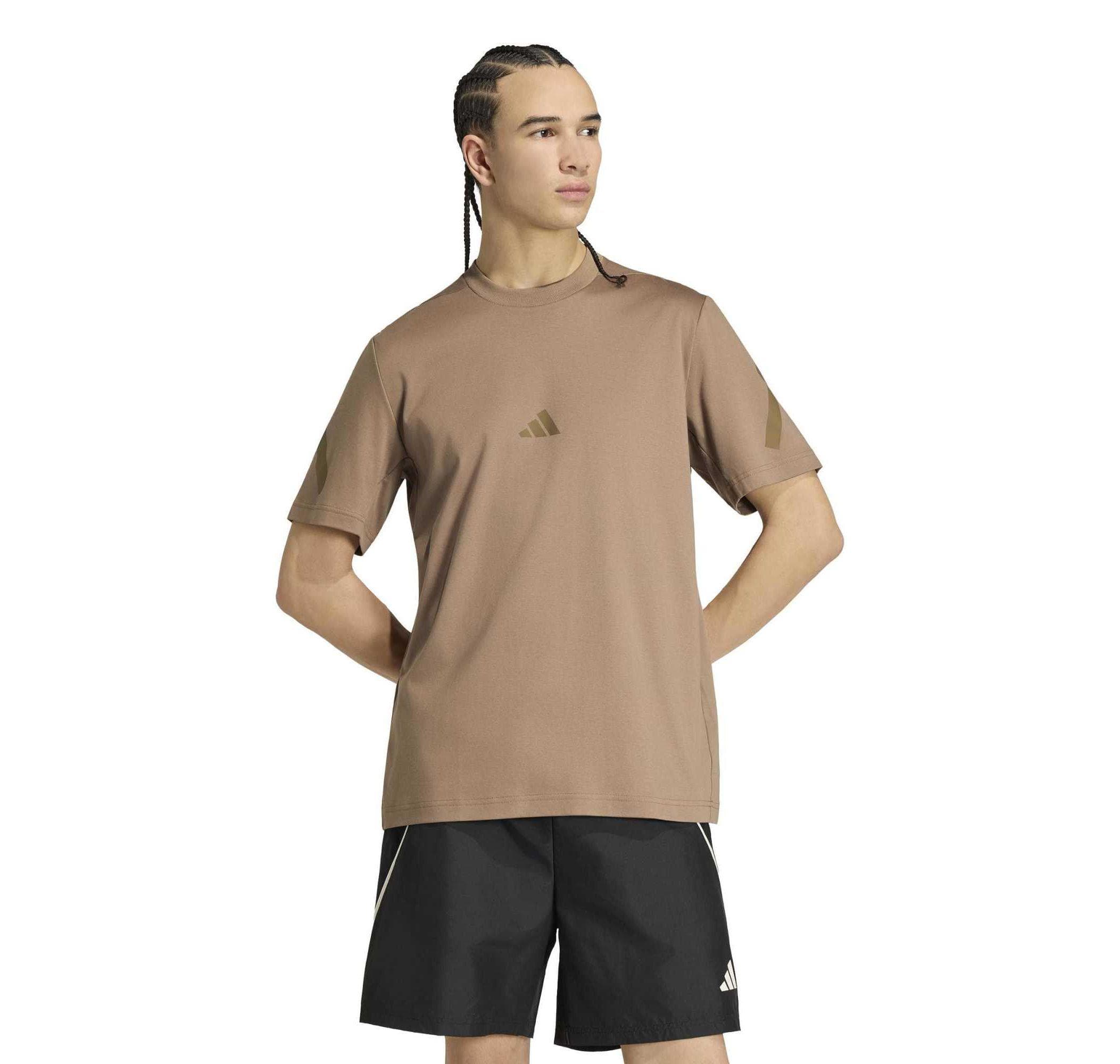 adidas adidas M Z.n.e. Tee Re Erkek T-Shirt Bej