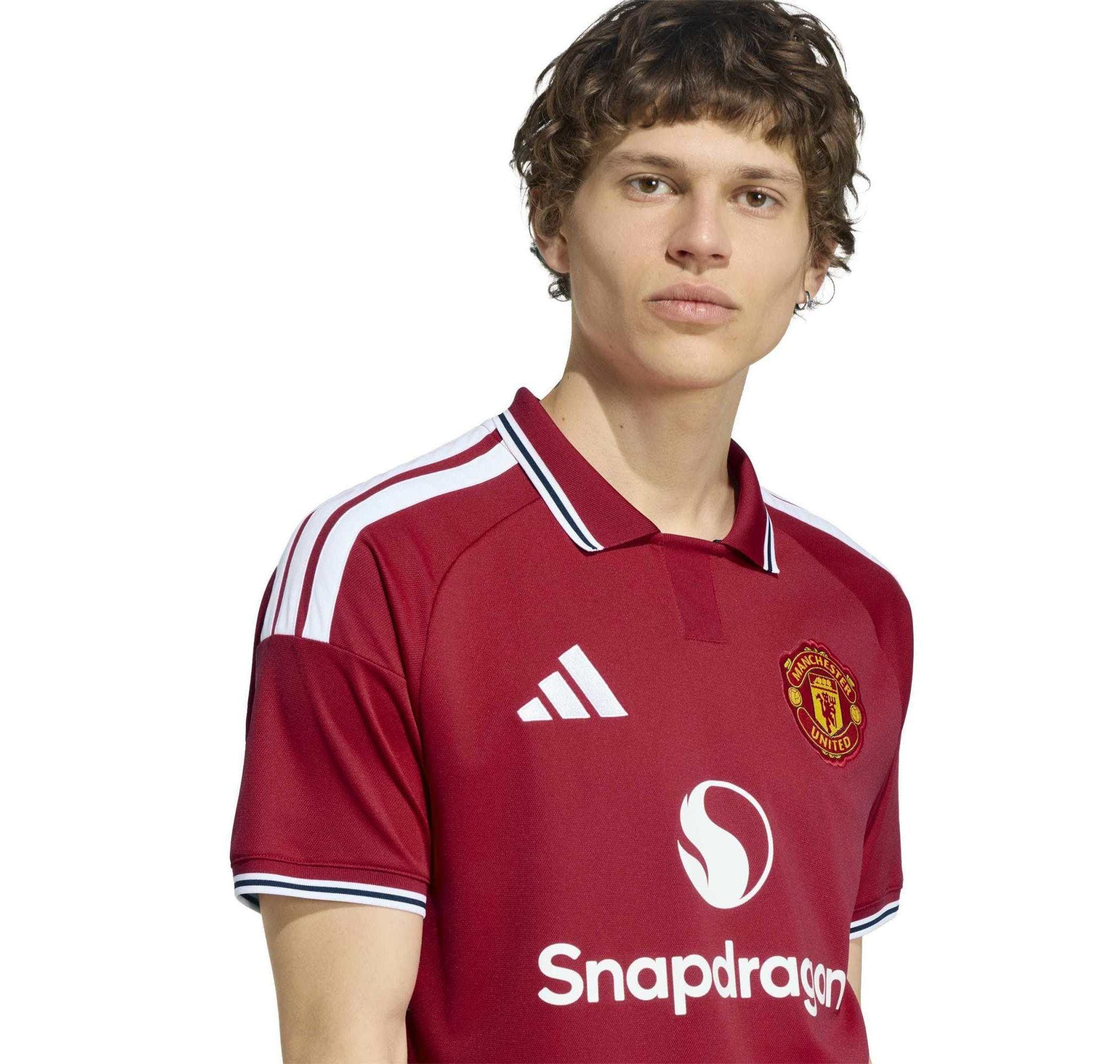 adidas adidas Manchester United 26-27 İç Saha Erkek Forması Kırmızı - 4
