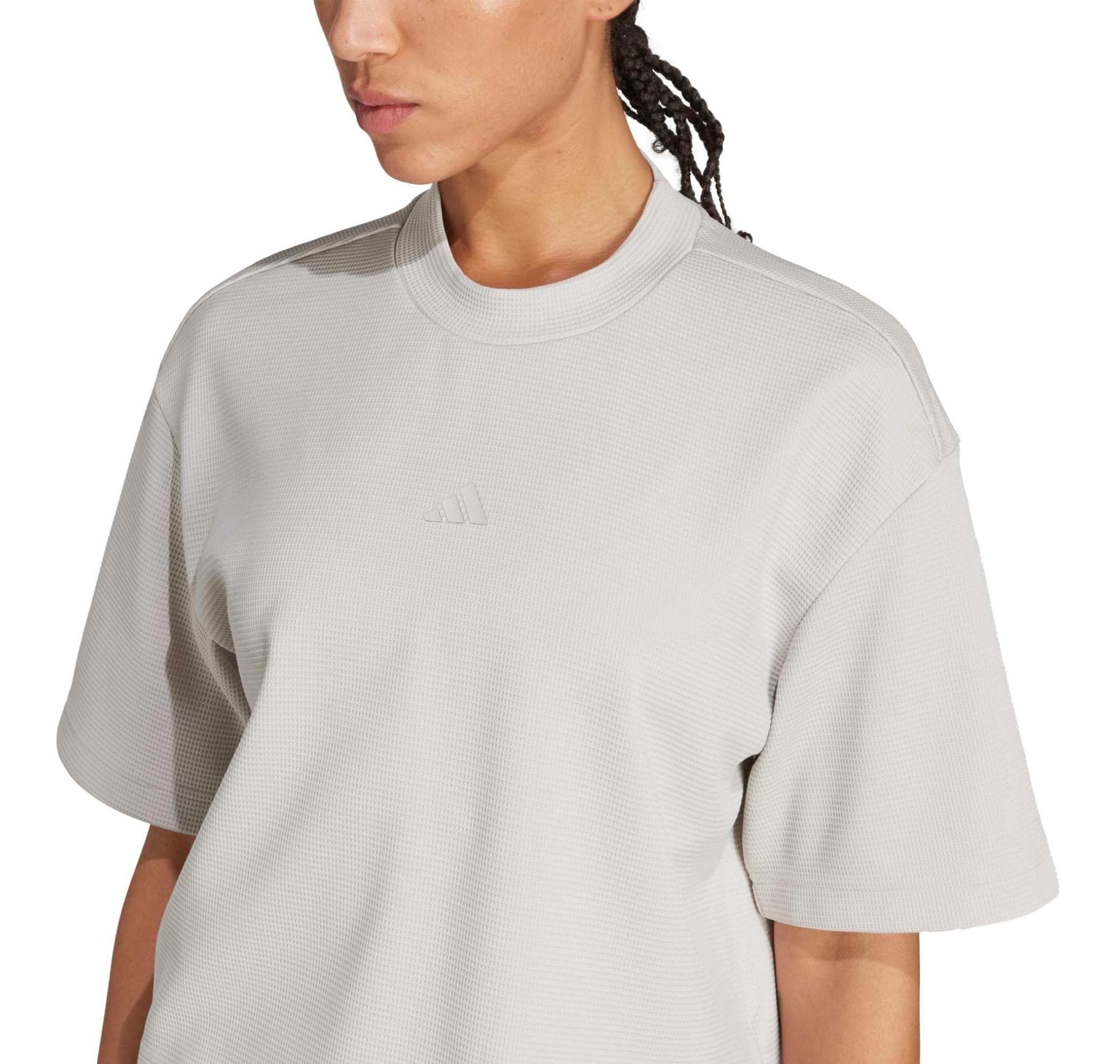adidas adidas Motıon T-Shırt Kadın T-Shirt Bej - 4