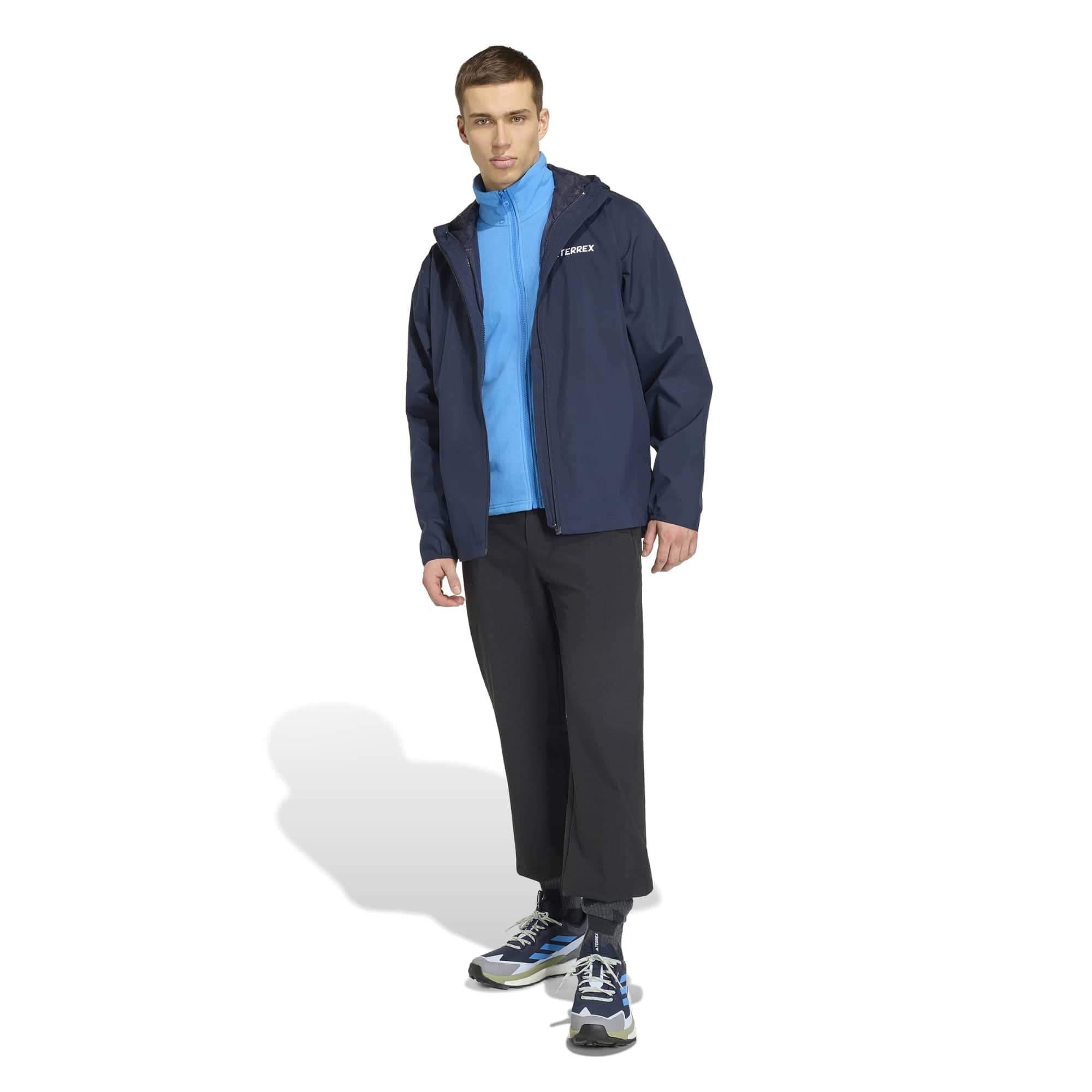 adidas adidas Terrex Ess 3In1 J Erkek Mont Lacivert - 3