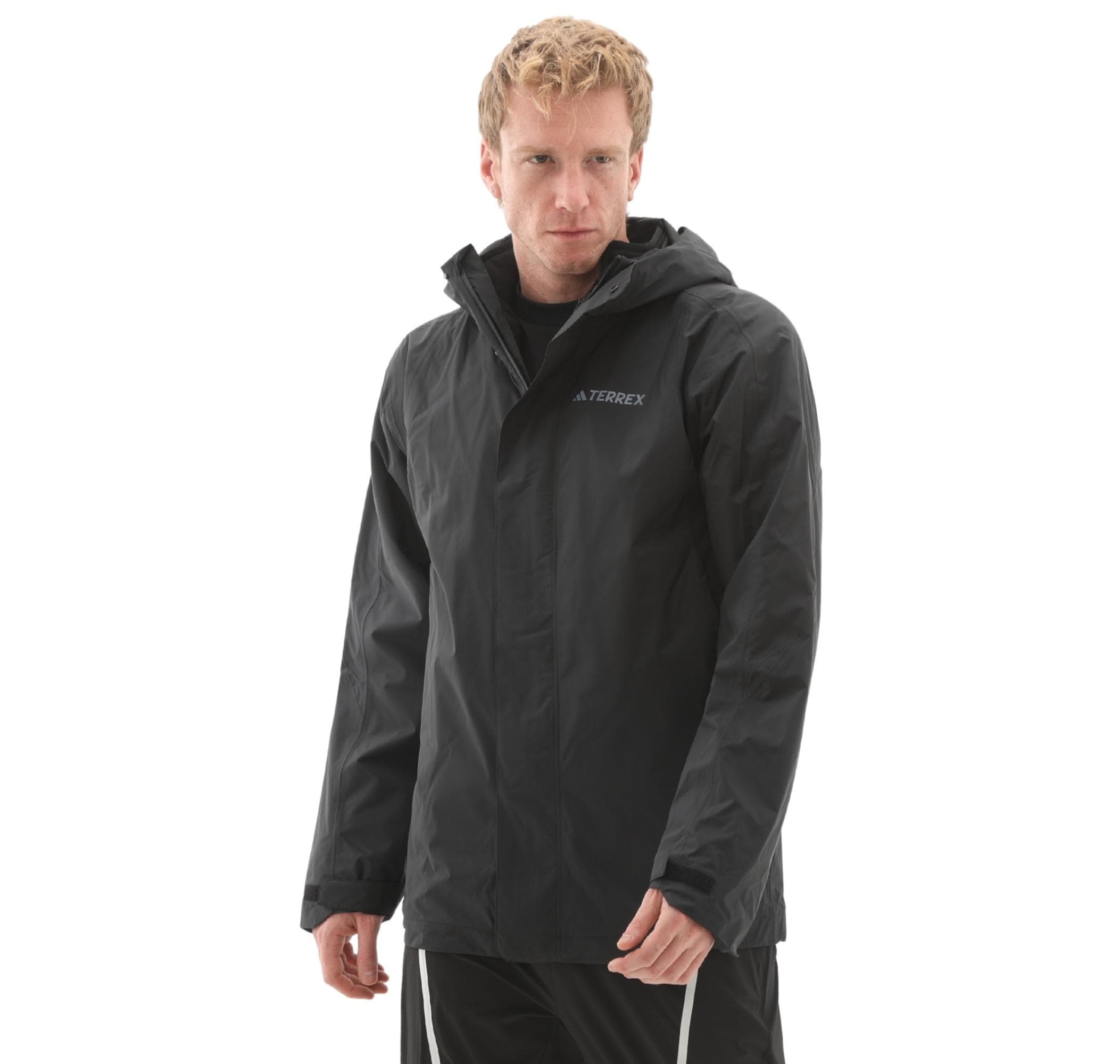 adidas adidas Mt Flc 3In1 Jkt Erkek Mont Siyah - 4