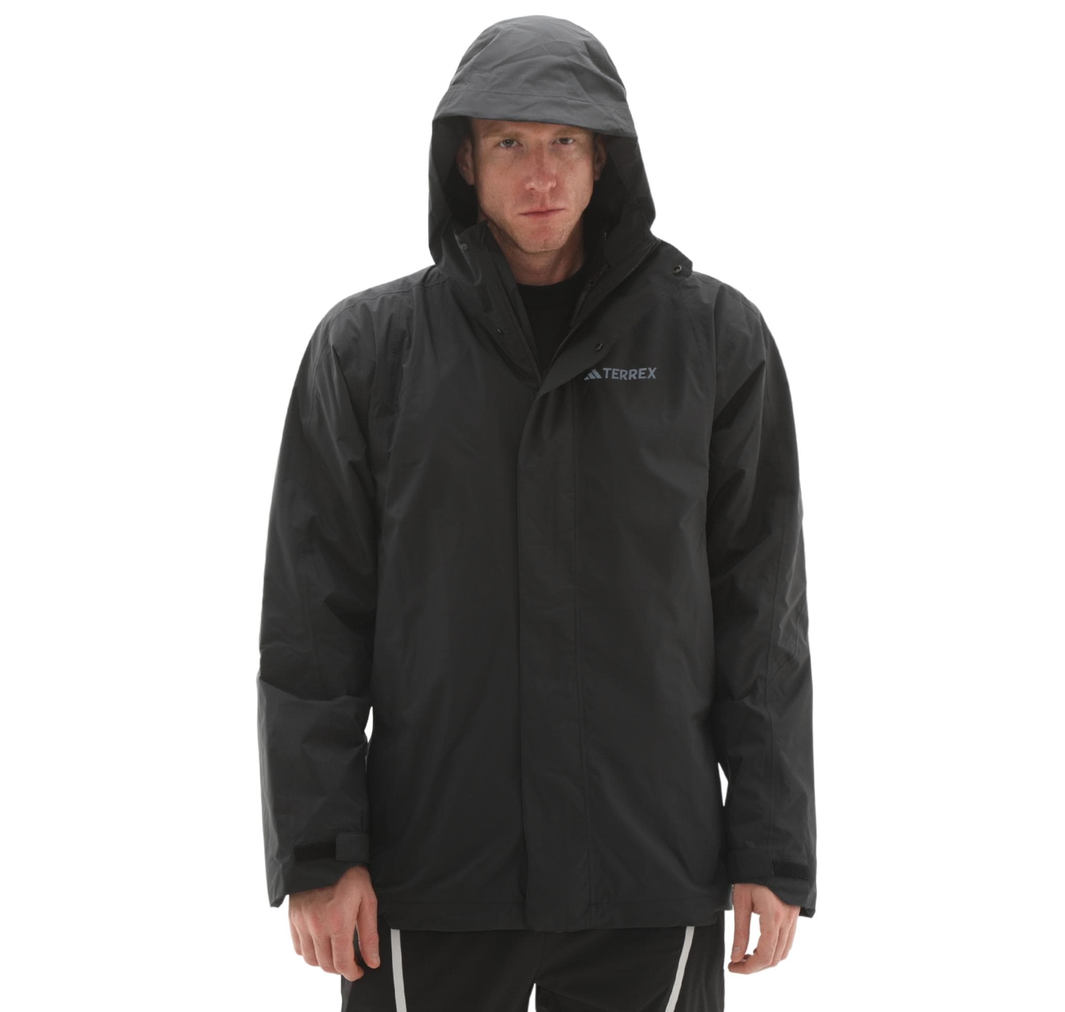 adidas adidas Mt Flc 3In1 Jkt Erkek Mont Siyah - 6