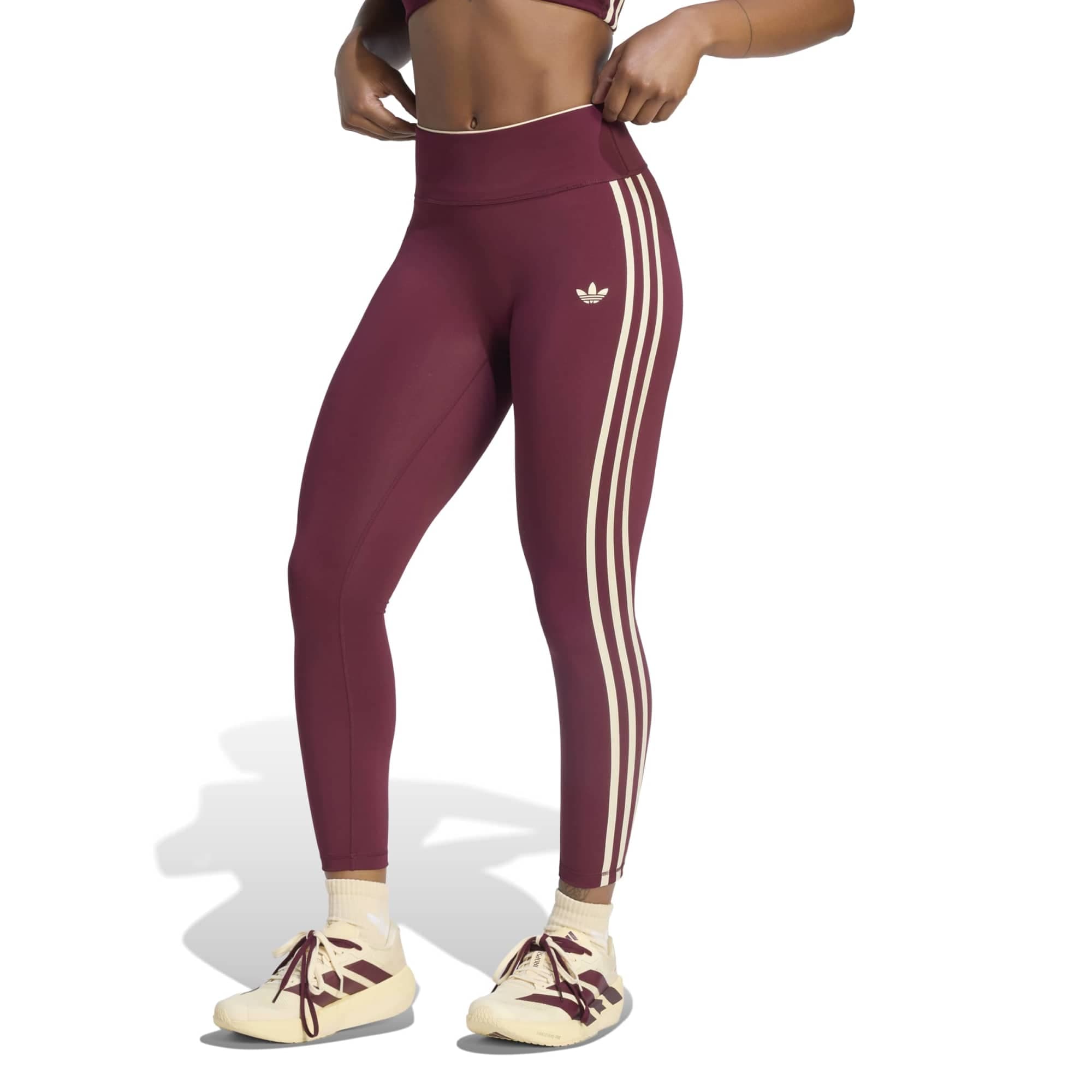 adidas adidas Og Sp Leg 7-8 Kadın Tayt Bordo