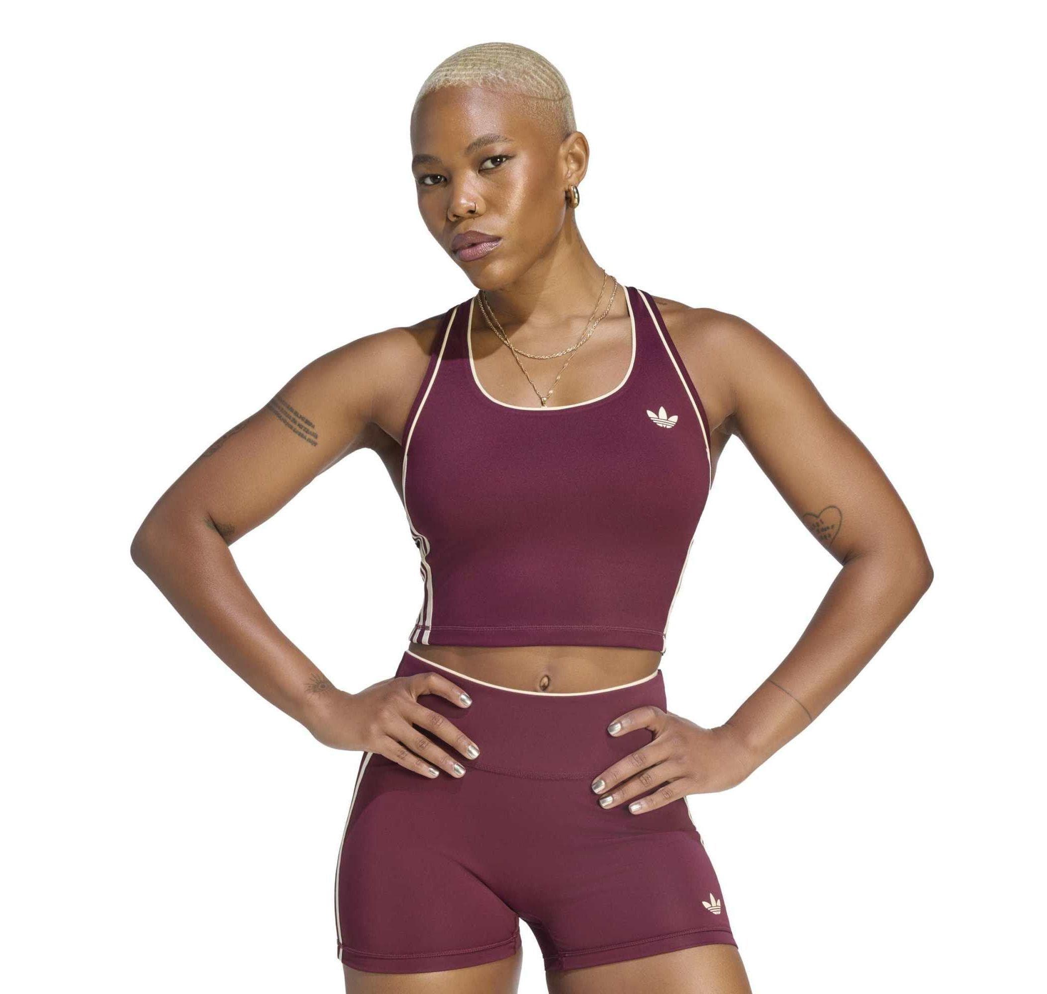 adidas adidas Og Sp Tank Kadın Büstiyer Bordo