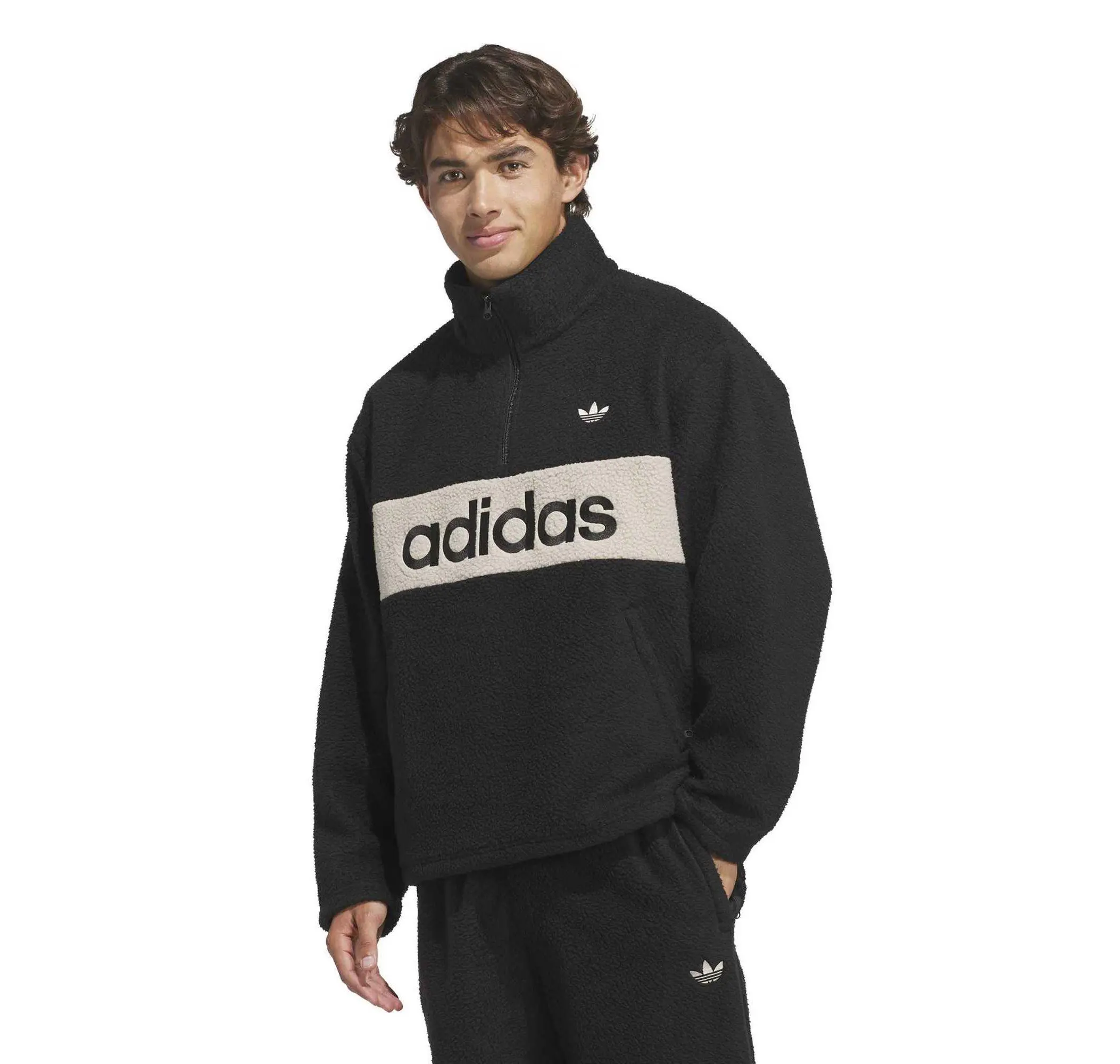 adidas adidas Pf Pullover Erkek Sweatshirt Siyah