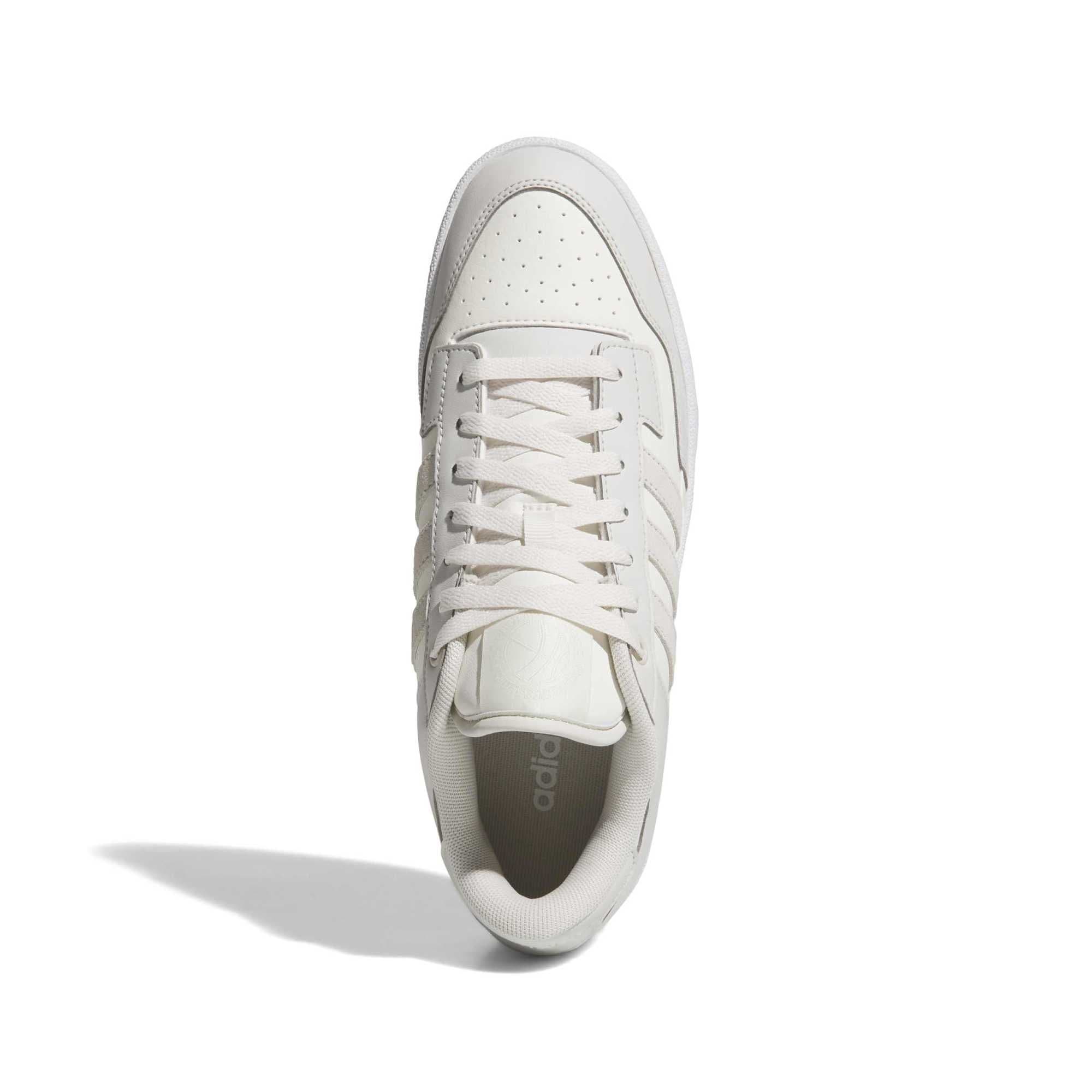 adidas adidas Rapıd Court Low Erkek Spor Ayakkabı Krem - 4