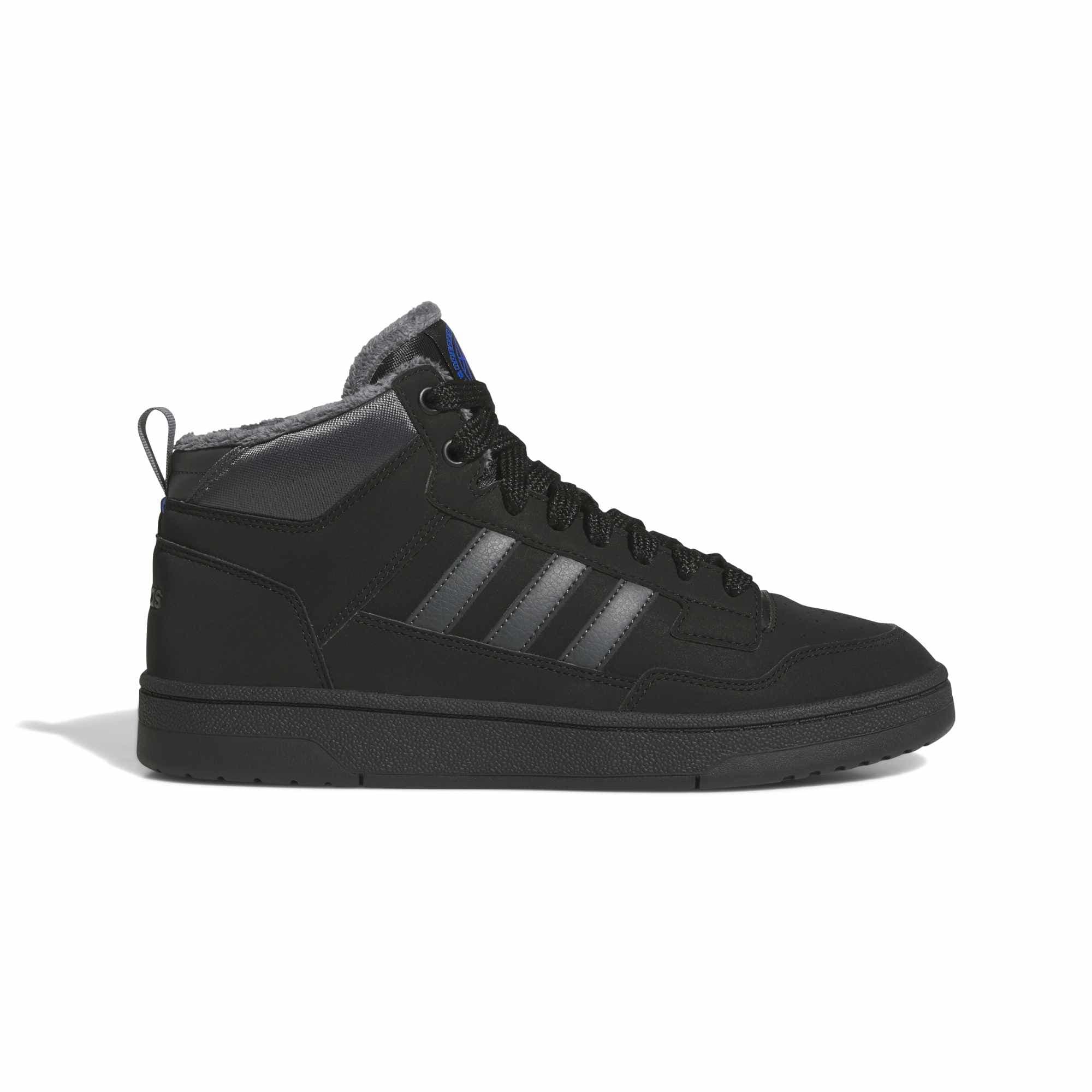 adidas adidas Rapıd Court Mıd Wınterızed Erkek Spor Ayakkabı Siyah