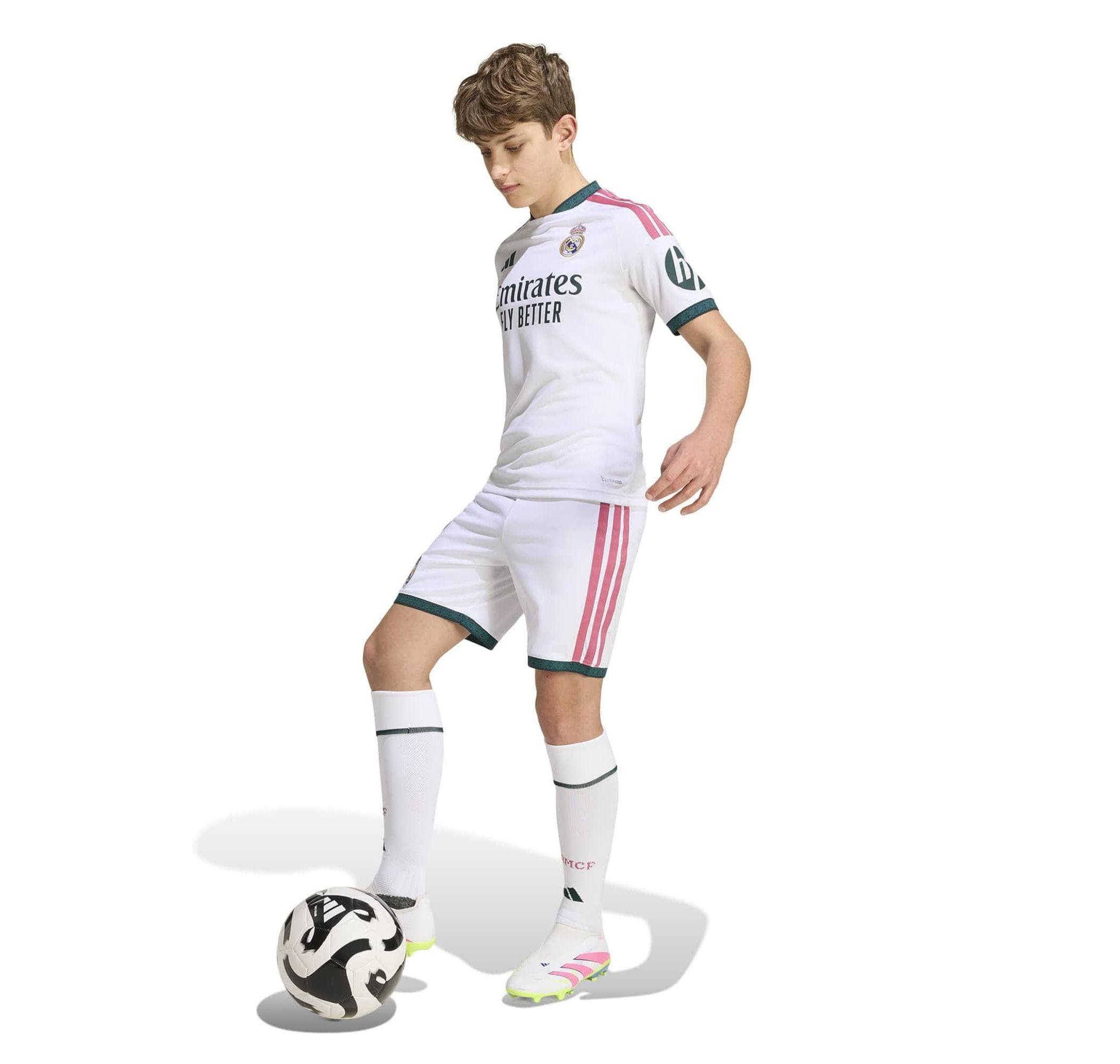 adidas adidas Real H Sho Y Çocuk Şort Ve Kapri Beyaz - 4