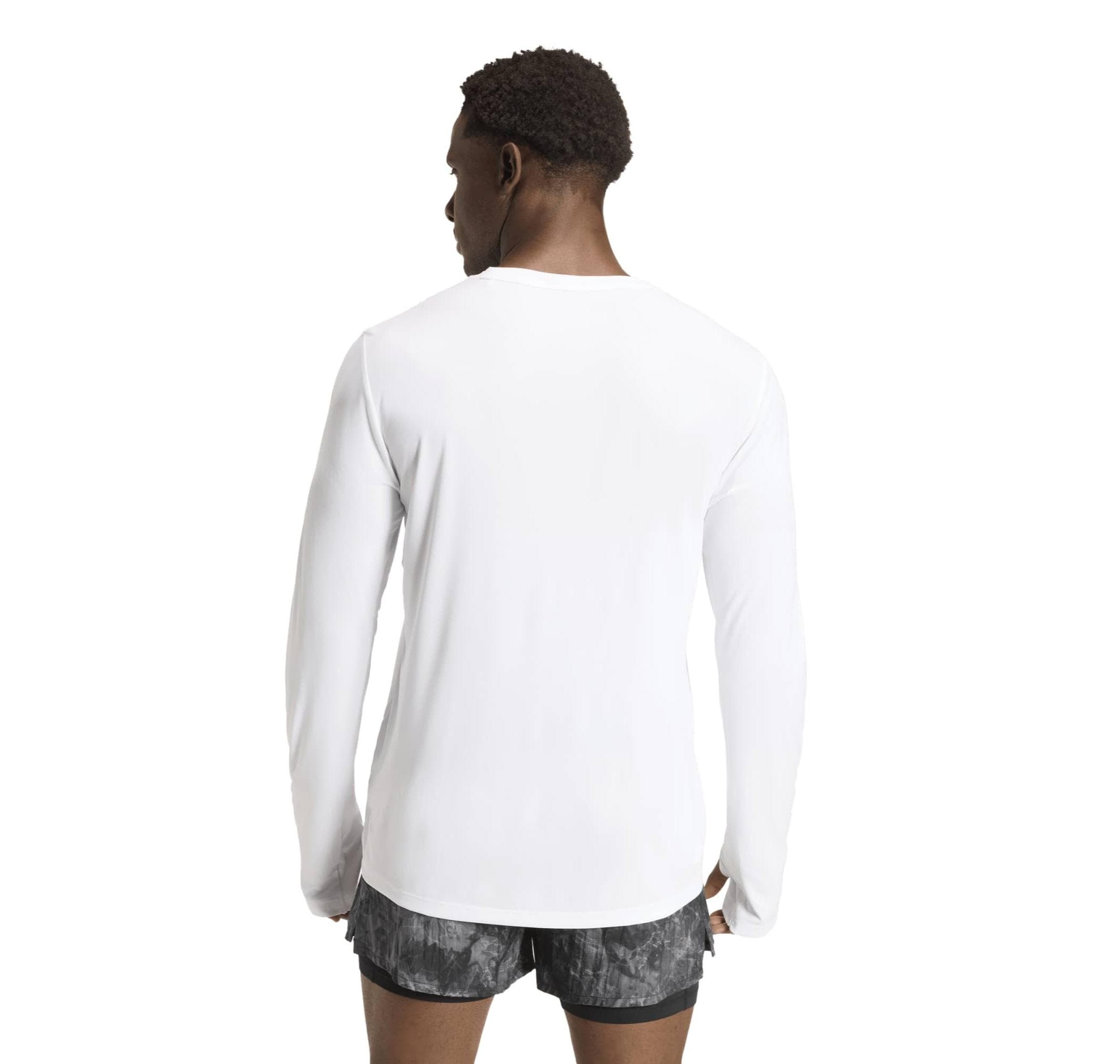adidas adidas Run Ess Ls M Erkek İçlik-Pro Beyaz - 2