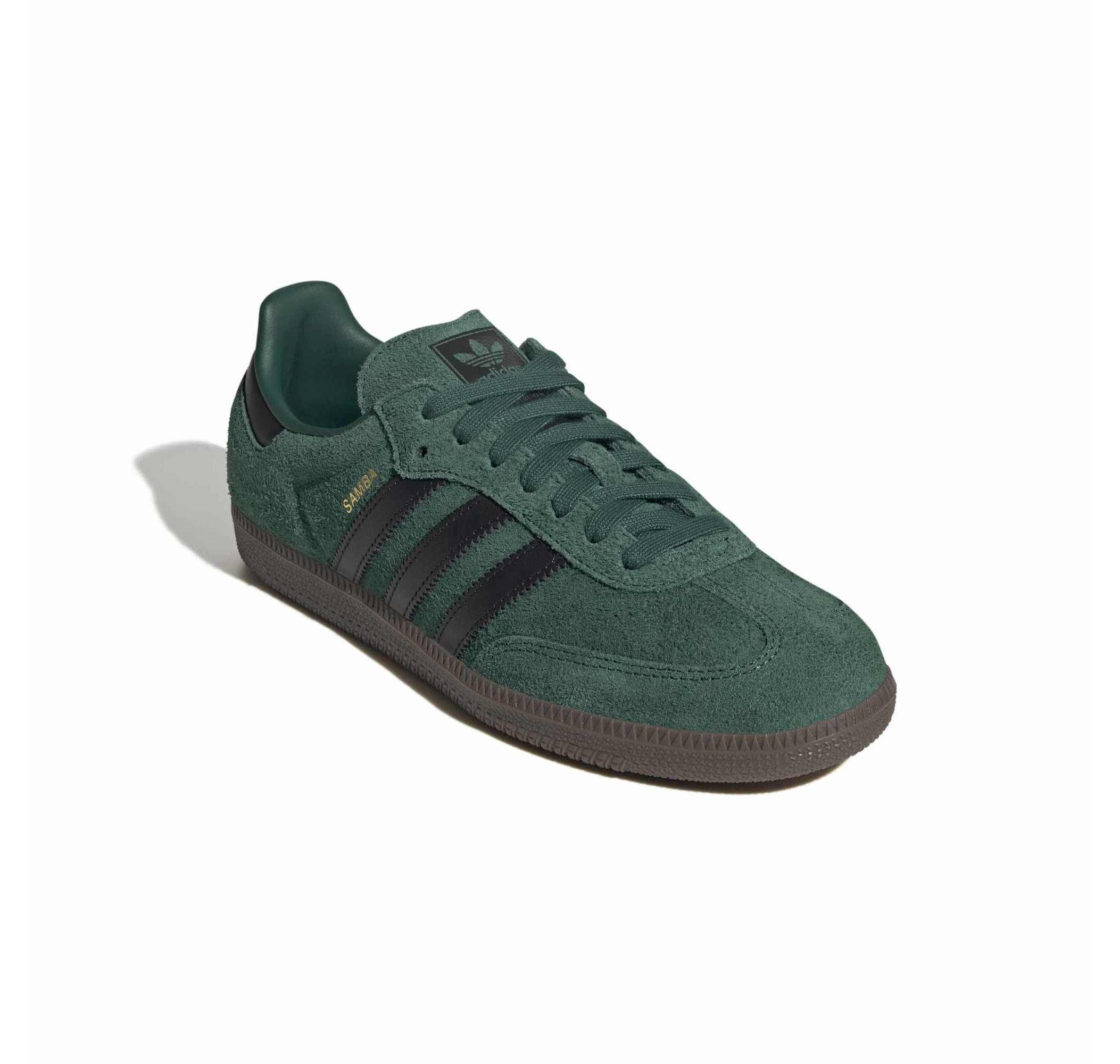 adidas adidas Samba Og Erkek Spor Ayakkabı Yeşil - 2