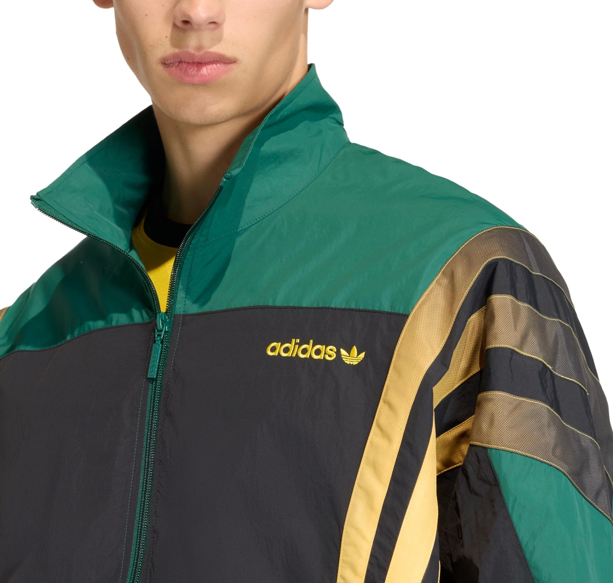 adidas adidas Santıago Tt Erkek Ceket Yeşil - 4