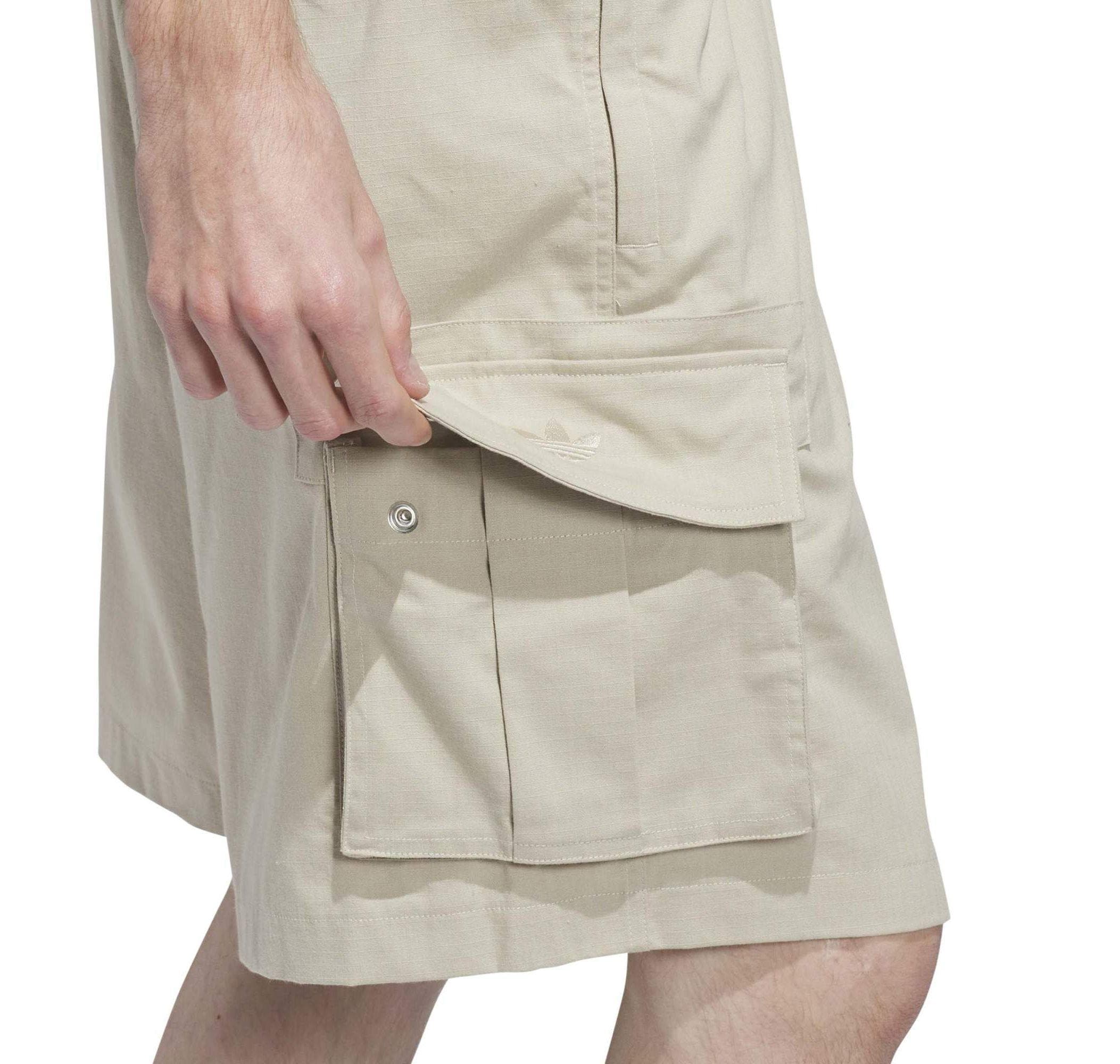 adidas adidas Skt Exc Short Erkek Şort Ve Kapri Bej - 4
