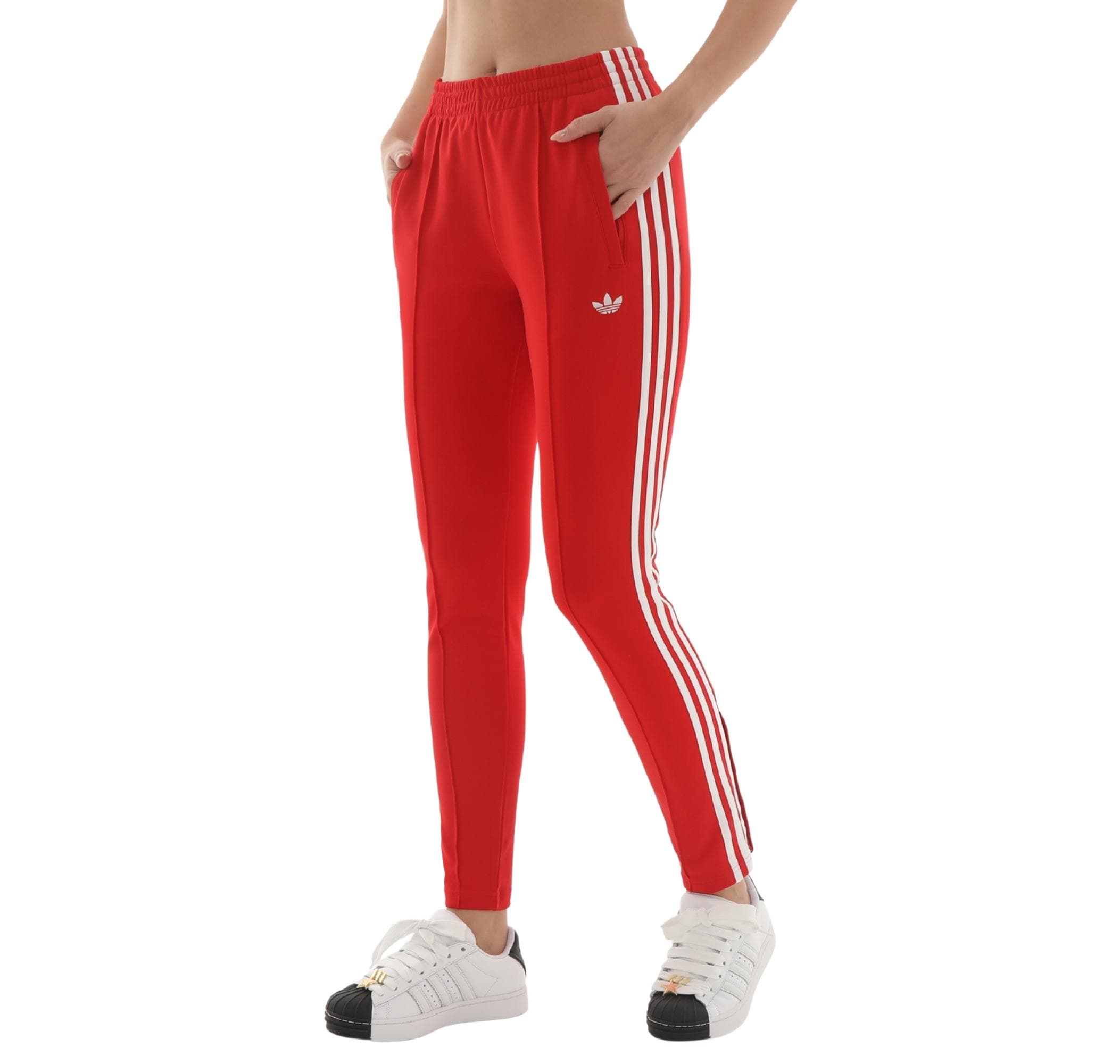 adidas adidas Sst Tp Kadın Eşofman Altı Kırmızı - 2