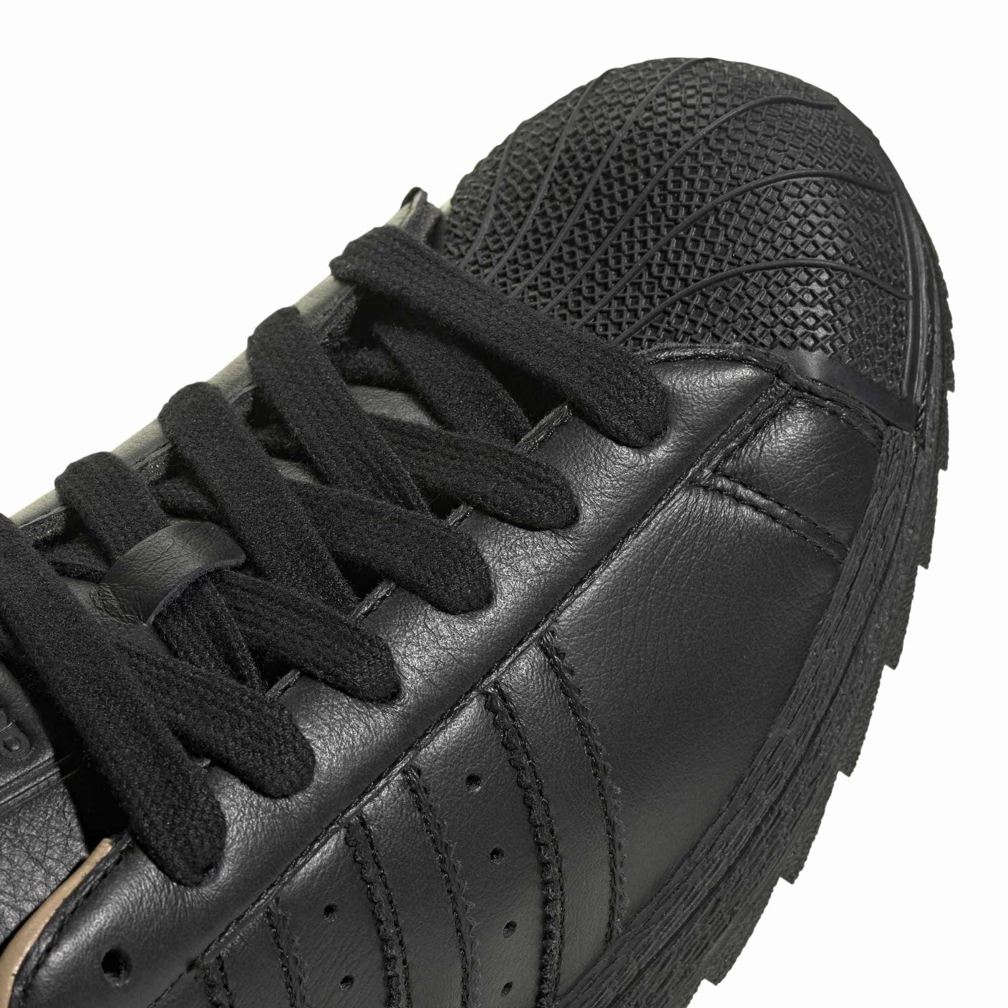 adidas adidas Superstar Iı Rıpple Erkek Spor Ayakkabı Siyah - 6