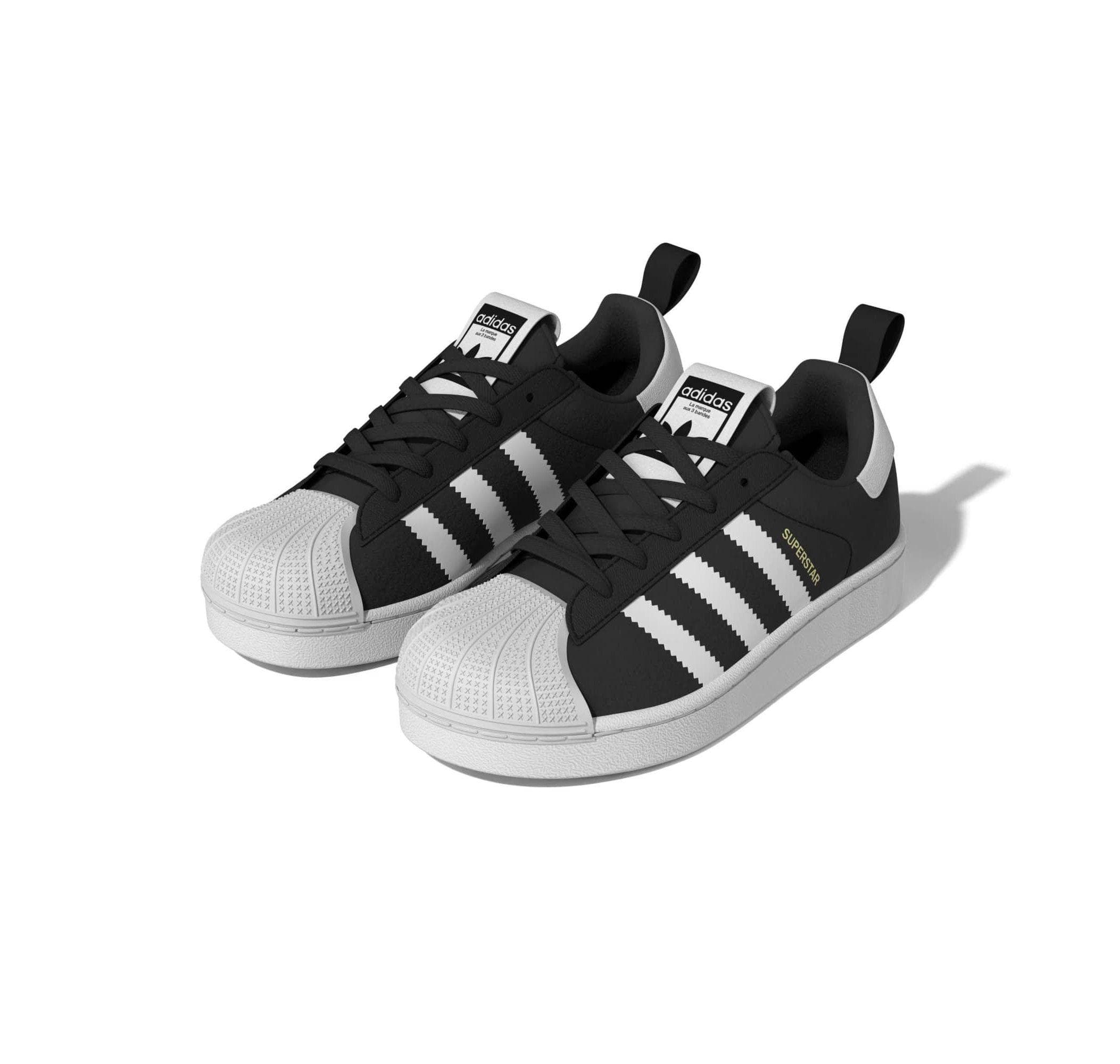 adidas adidas Superstar Quıckon K Çocuk Spor Ayakkabı Siyah - 2