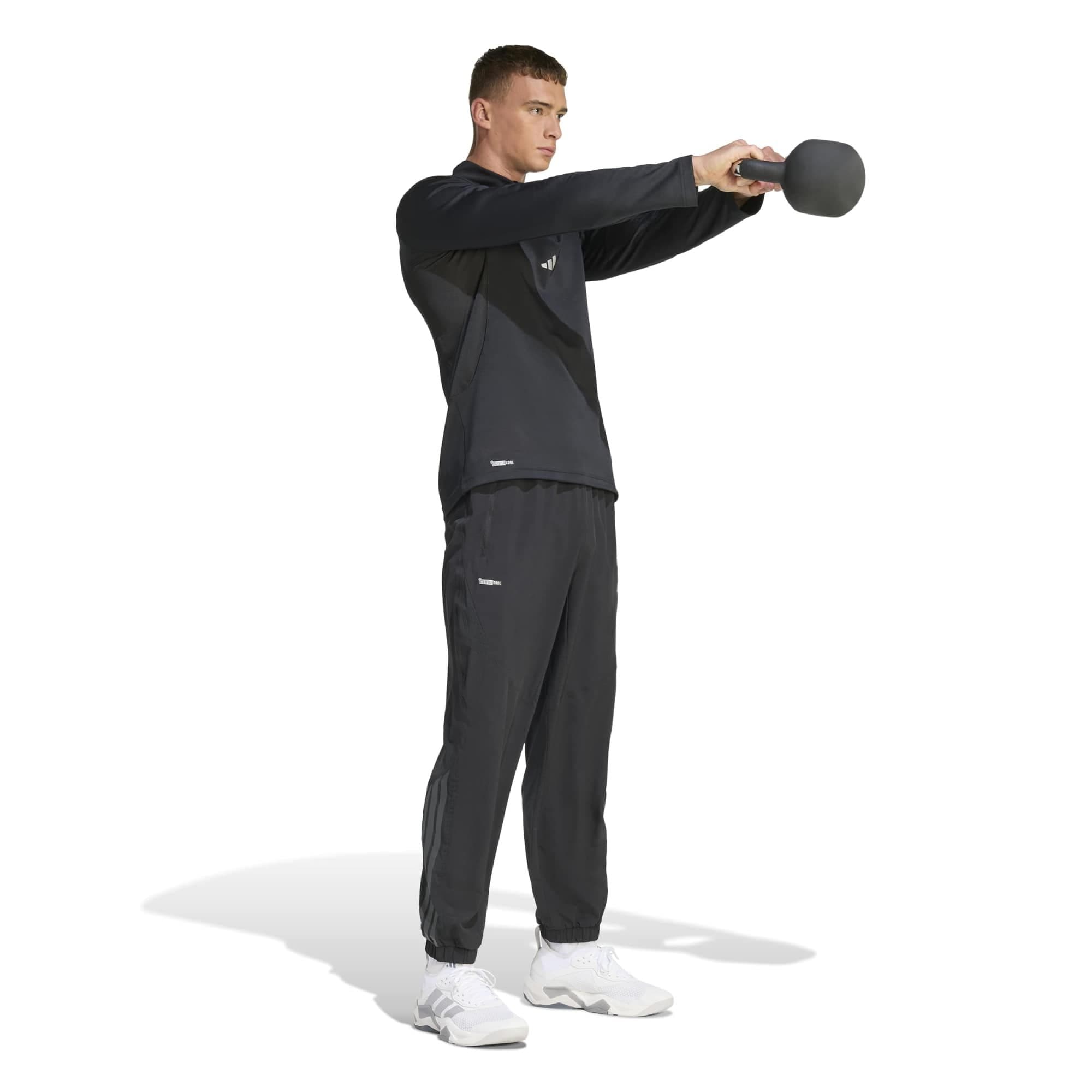 adidas adidas Techess Pant Erkek Eşofman Altı Siyah - 3