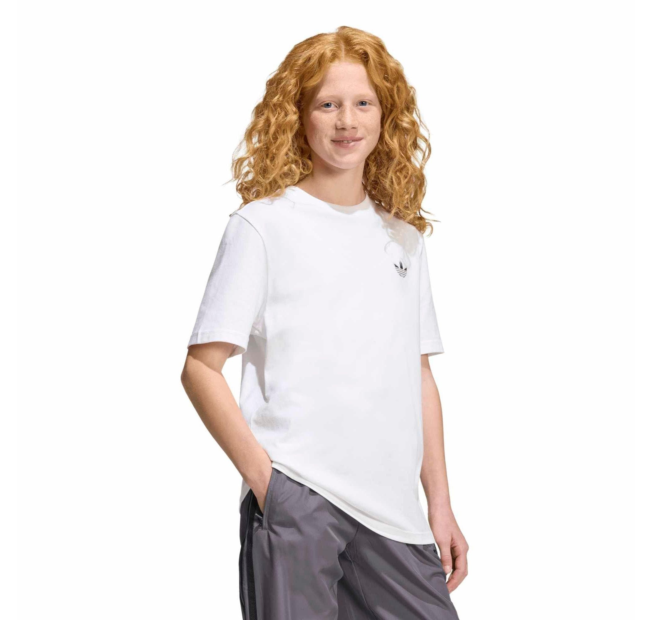 adidas adidas Tee Çocuk T-Shirt Beyaz - 2