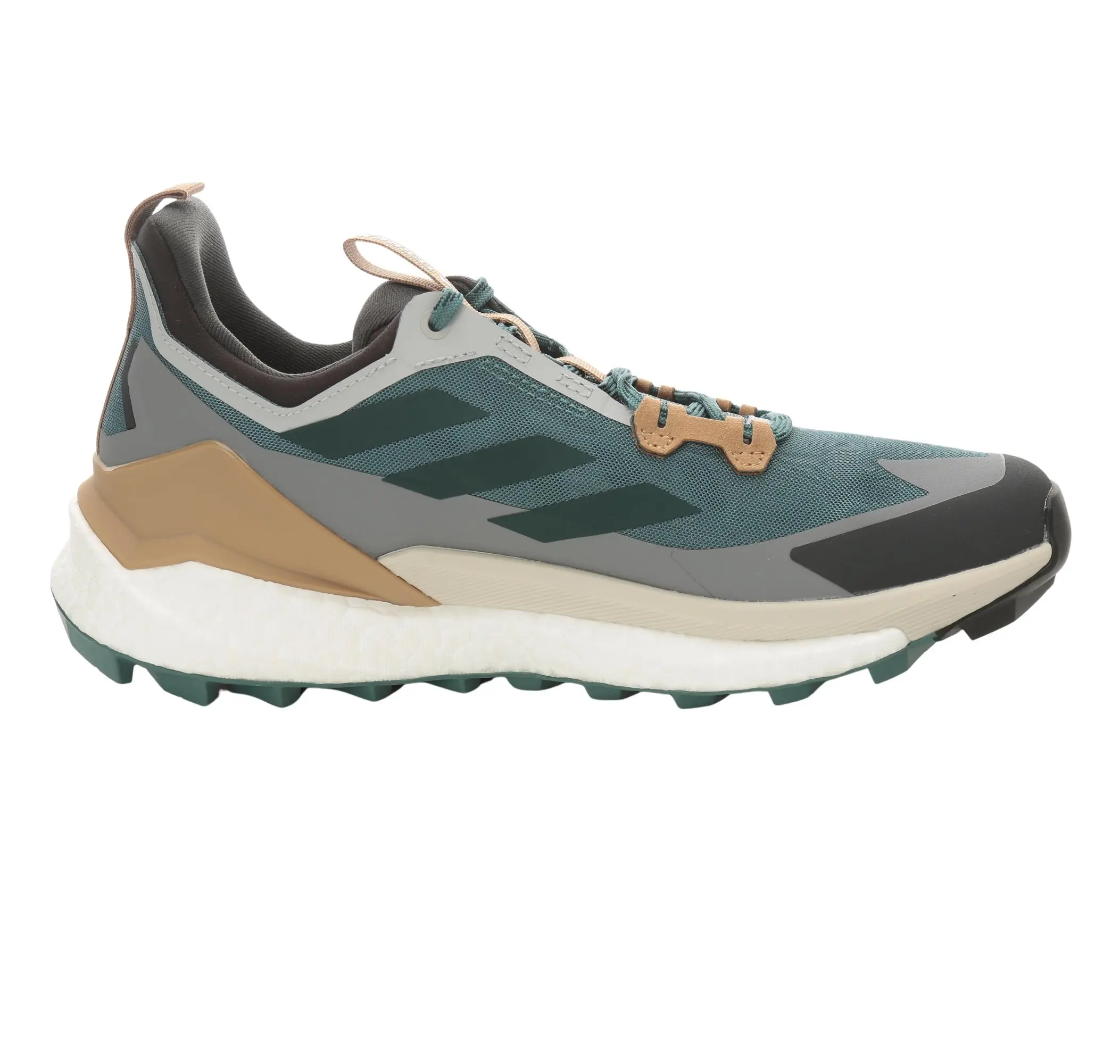adidas adidas Terrex Free Hıker 2 Low Erkek Spor Ayakkabı Yeşil - 4