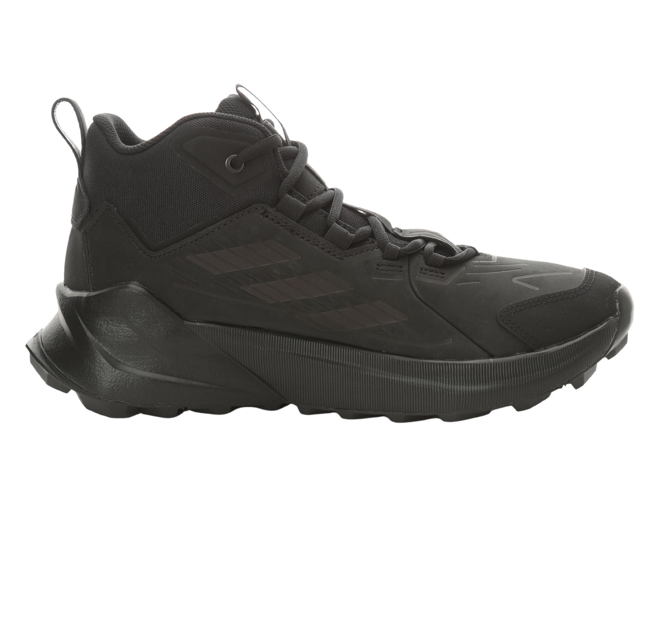 adidas adidas Terrex Traılmaker 2 Mıd Lea Erkek Spor Ayakkabı Siyah - 4