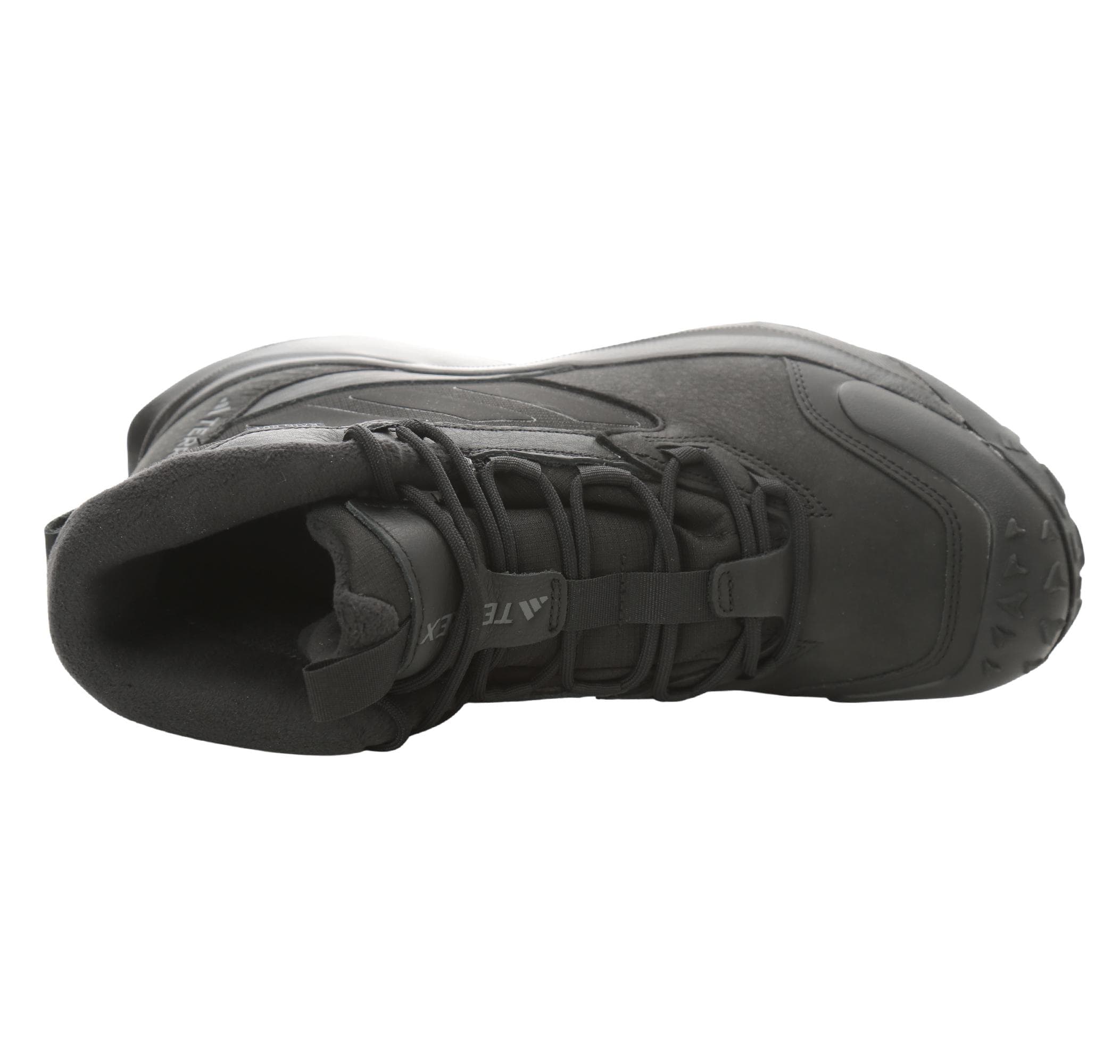 adidas adidas Terrex Wınter Boot Mıd Leather Erkek Bot Ve Çizme Siyah - 5