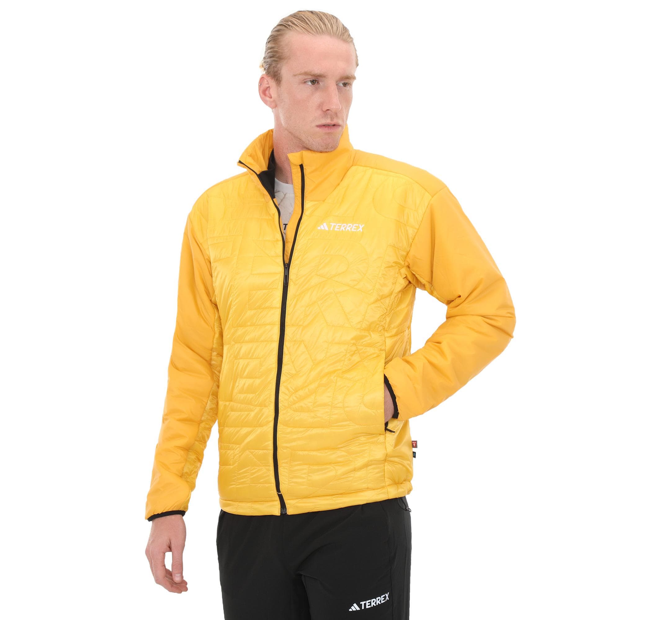 adidas adidas Terrex Xpr Varılıte J Erkek Mont Sarı - 3
