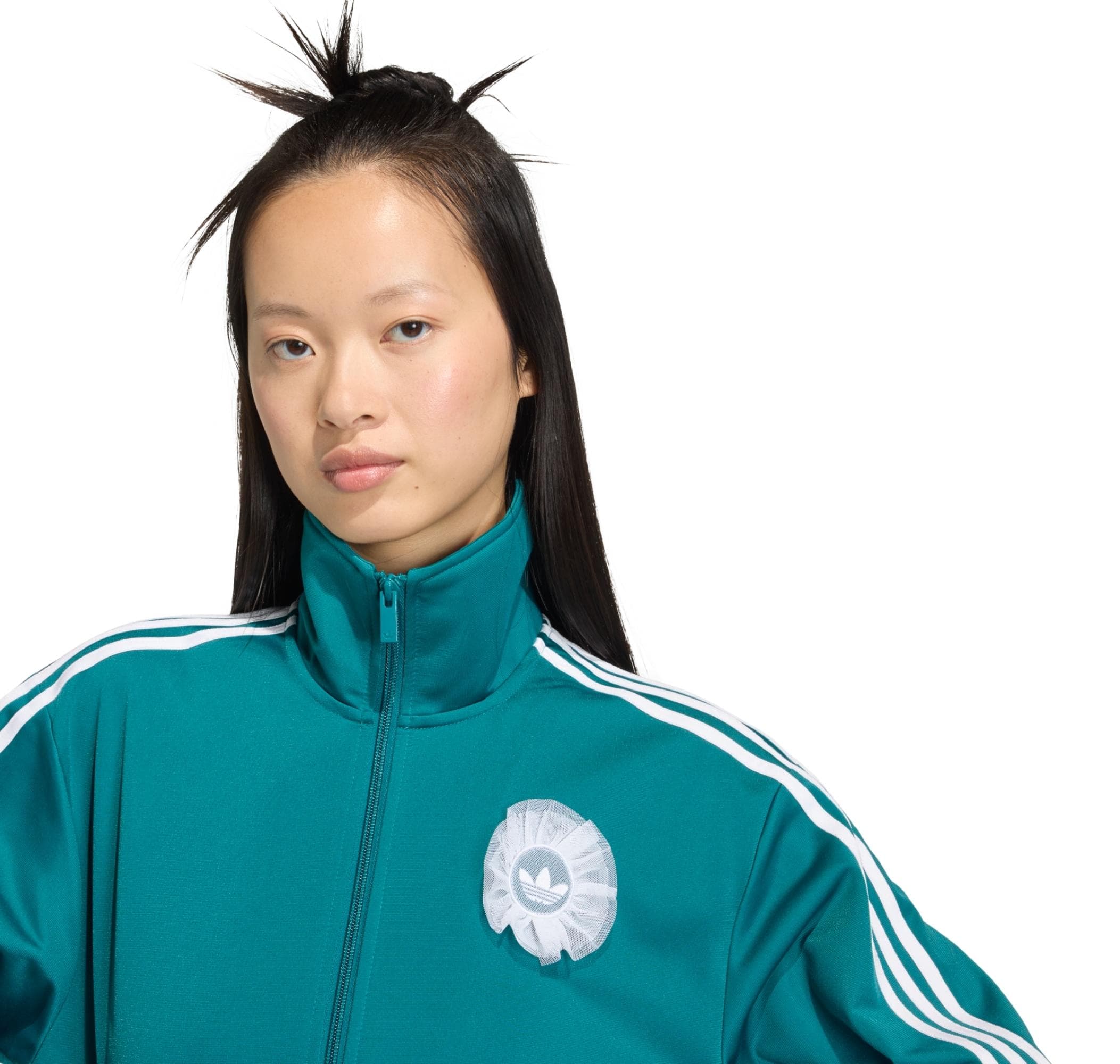 adidas adidas Tulle Fb Tt Kadın Ceket Turkuaz - 3