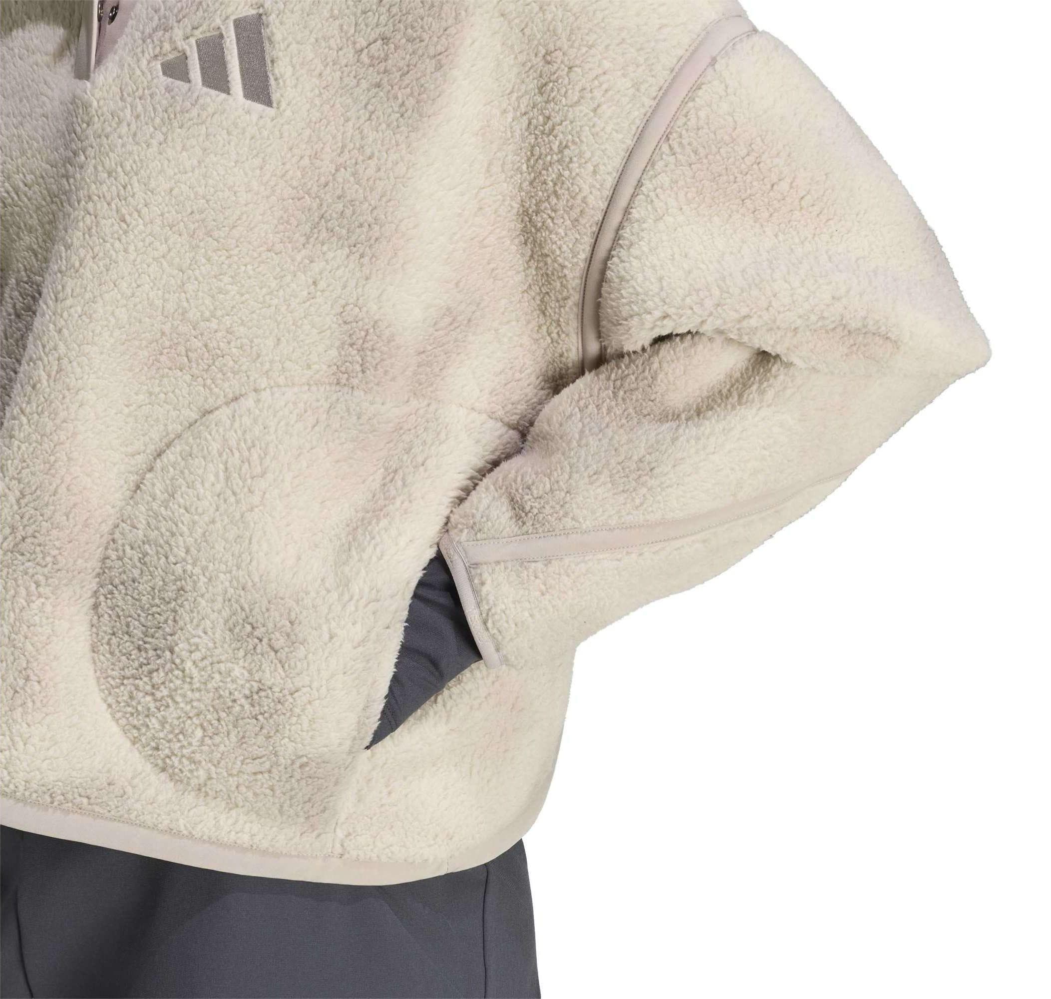 adidas adidas W Mt Ess Hp Aop Kadın Sweatshirt Bej - 4