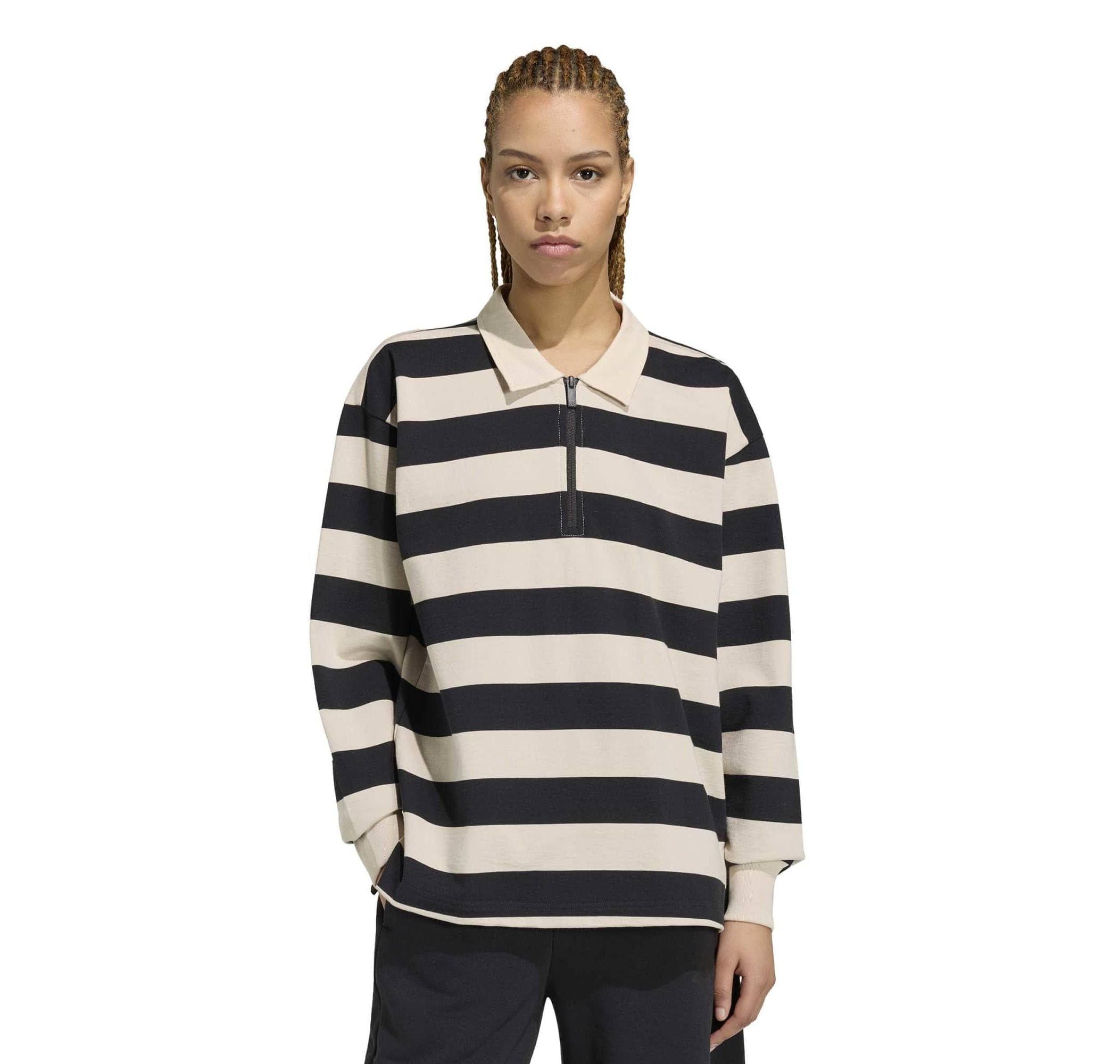 adidas adidas W Sl+ Ft Ls Pl Kadın T-Shirt Siyah