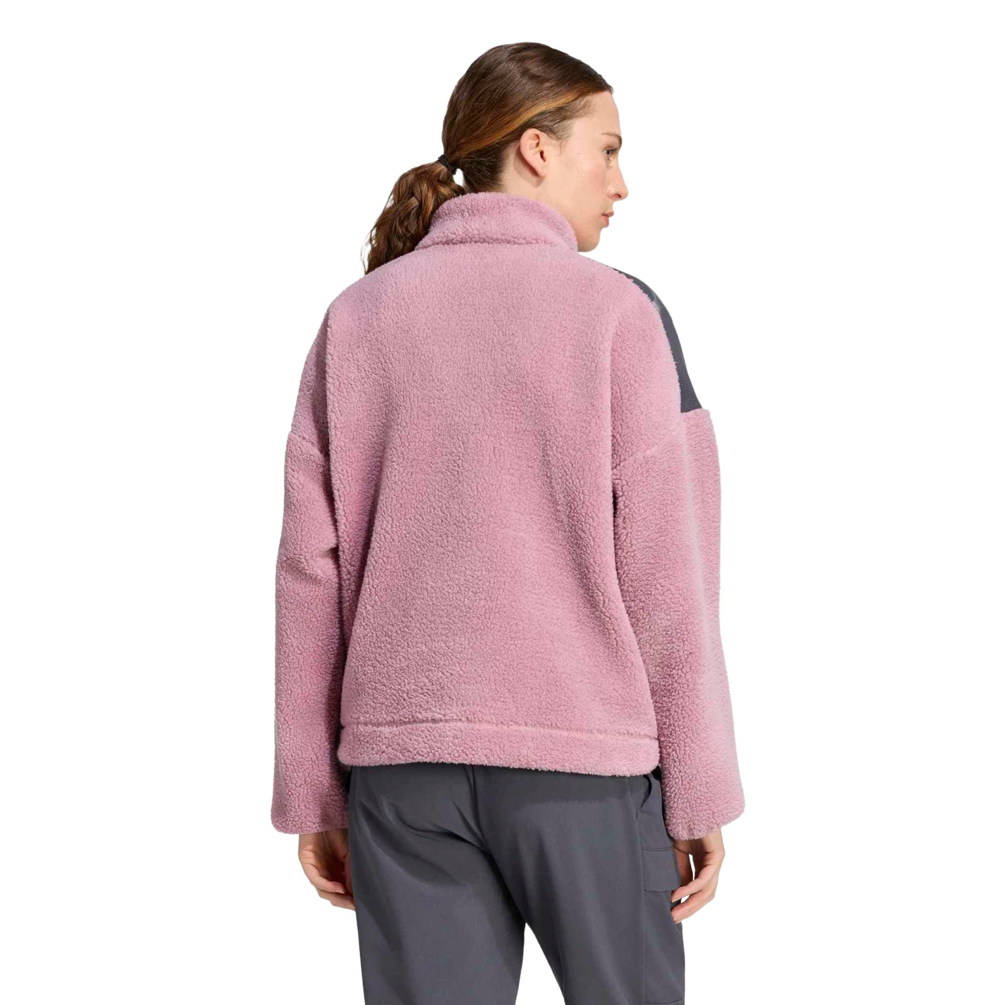 adidas adidas W Xpl Hp Snap Kadın Sweatshirt Pembe - 2