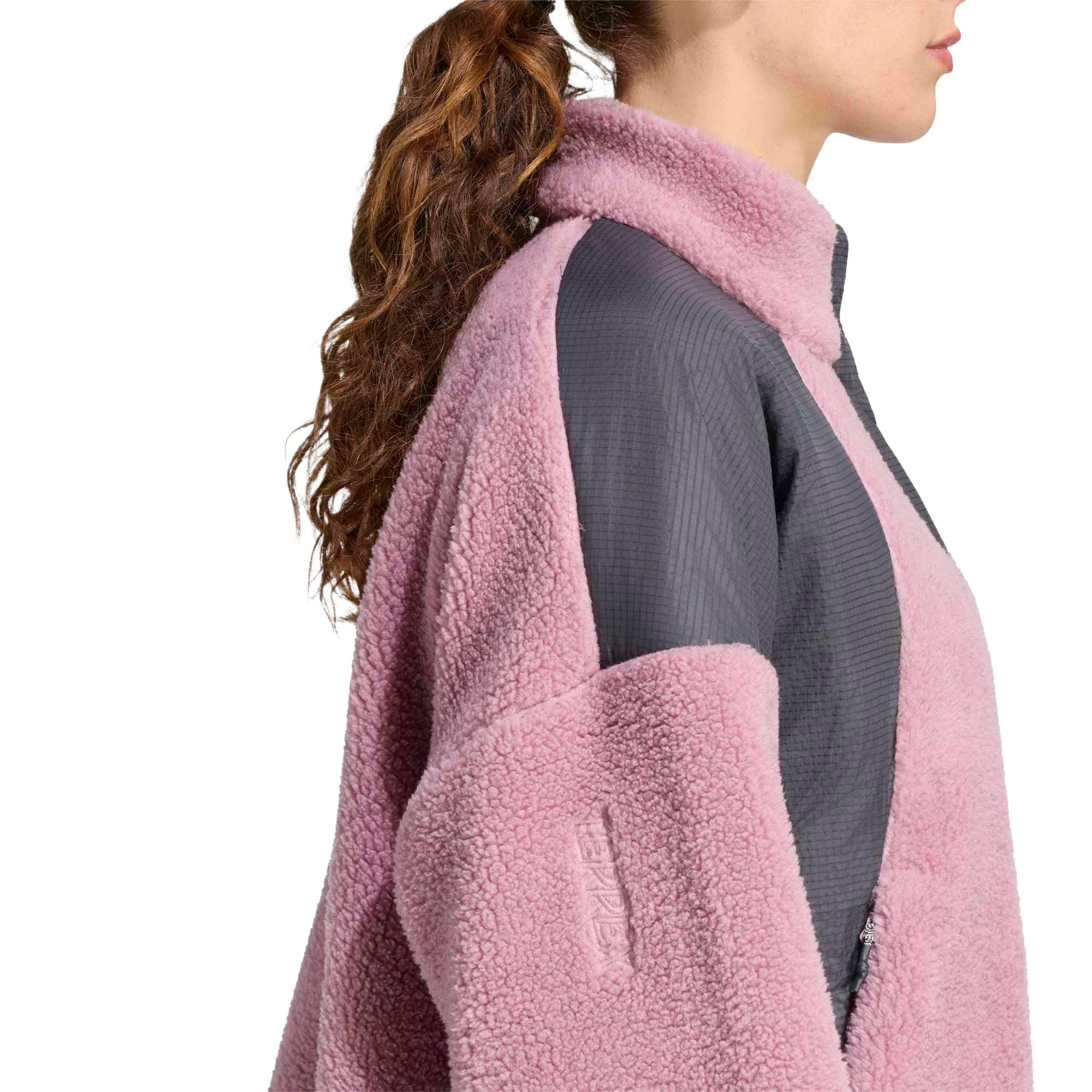 adidas adidas W Xpl Hp Snap Kadın Sweatshirt Pembe - 5