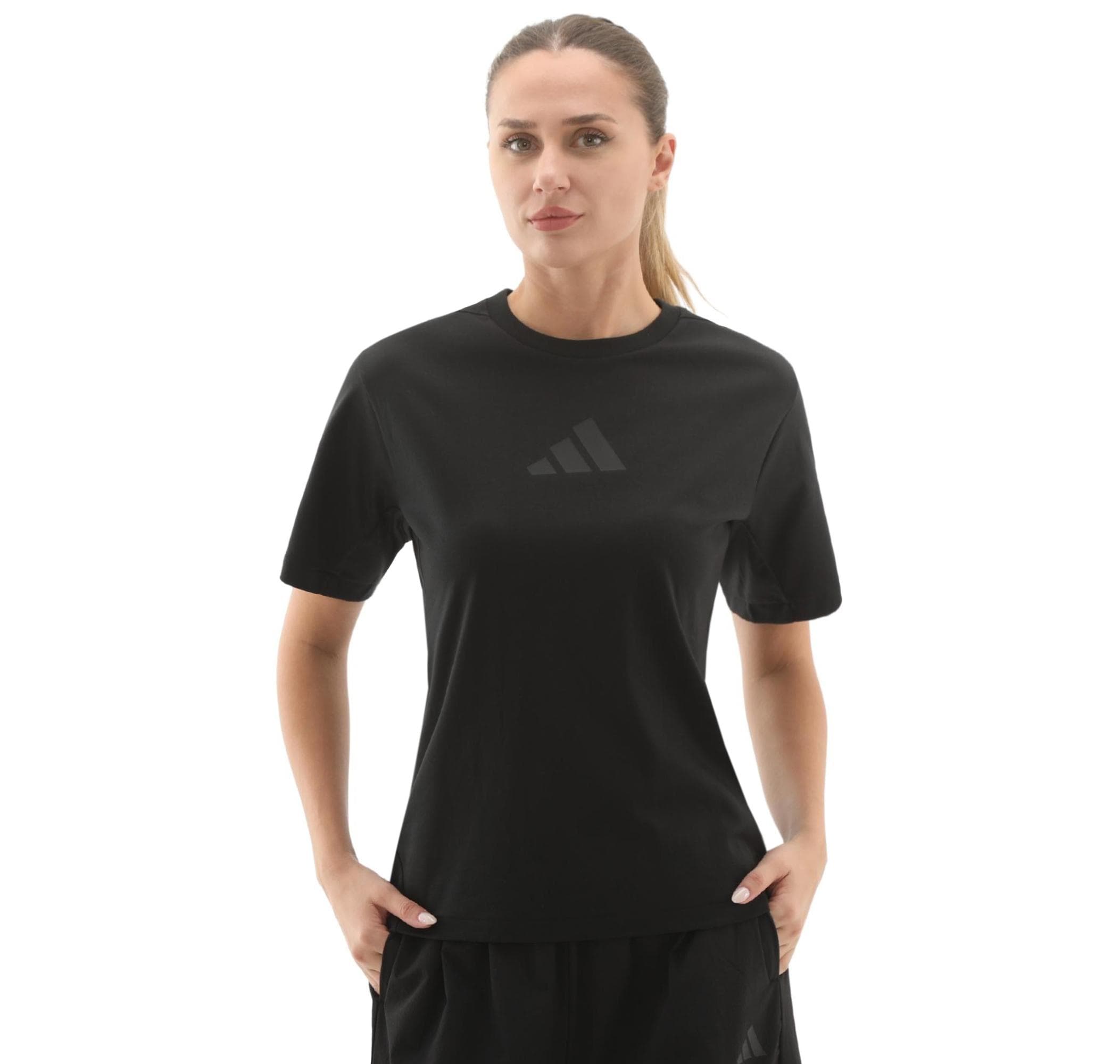 adidas adidas W Z.n.e. Tee Kadın T-Shirt Siyah