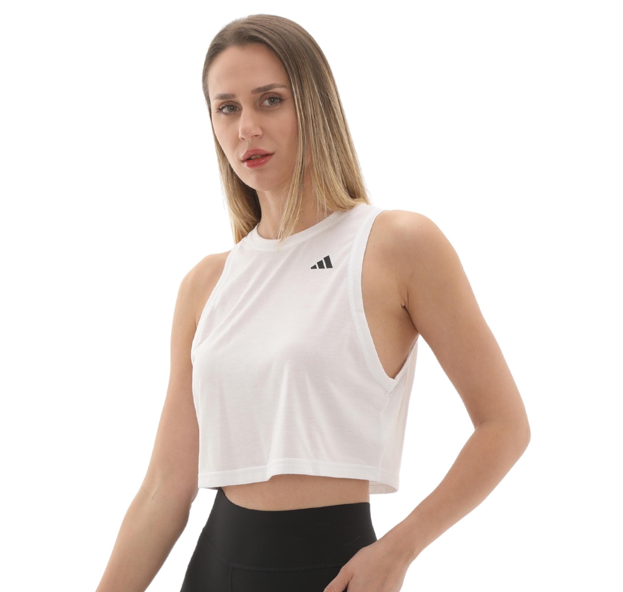adidas adidas We Tank Kadın T-Shirt Beyaz - 3