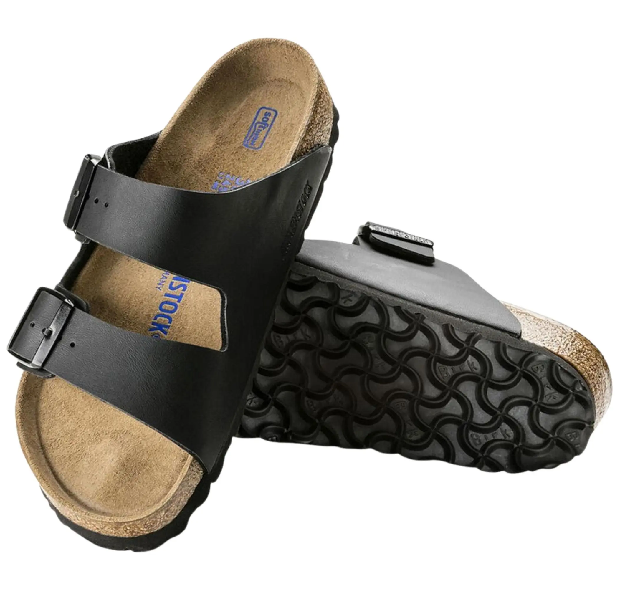 Birkenstock Birkenstock Arızona Sfb Bf Erkek Terlik Siyah - 2