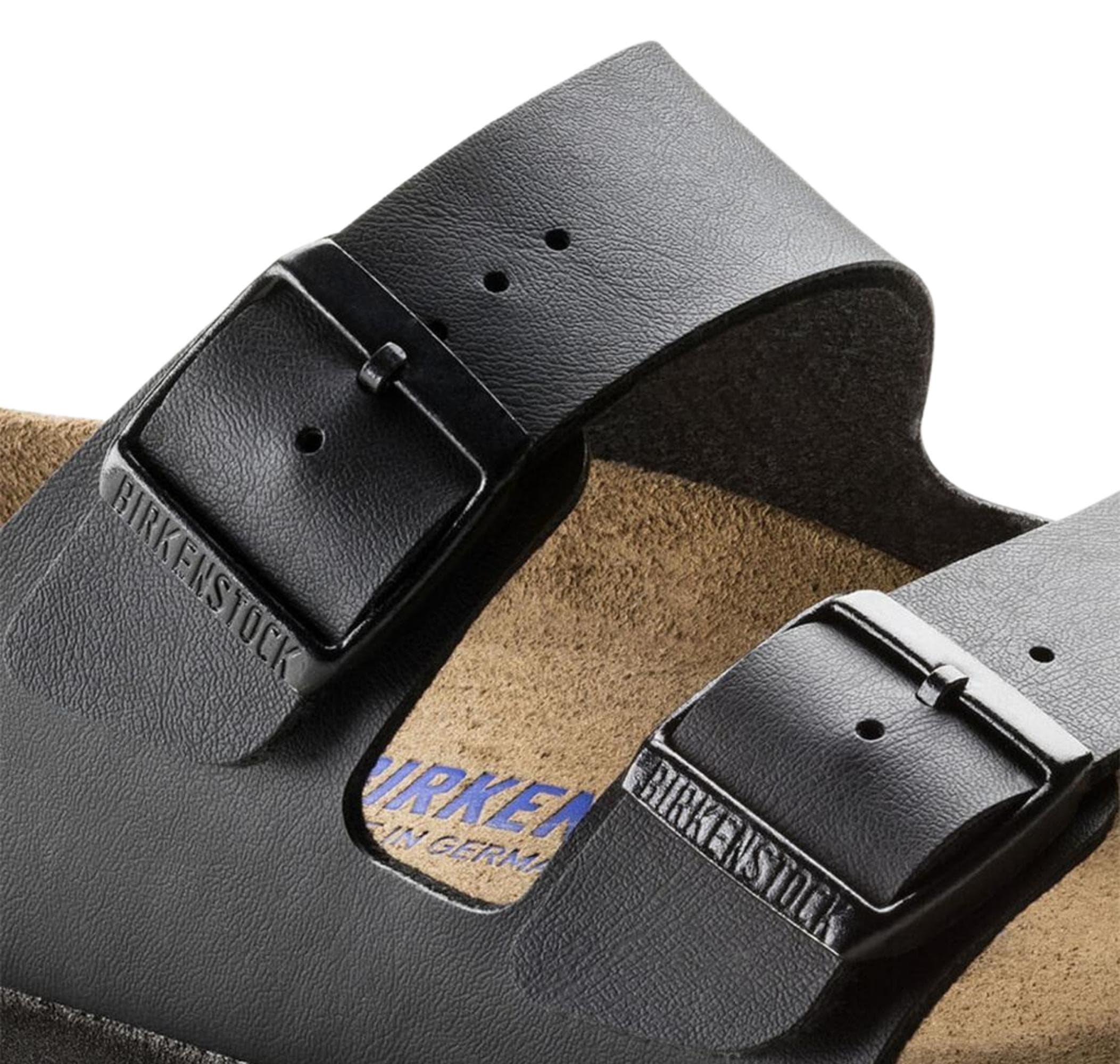 Birkenstock Birkenstock Arızona Sfb Bf Erkek Terlik Siyah - 5