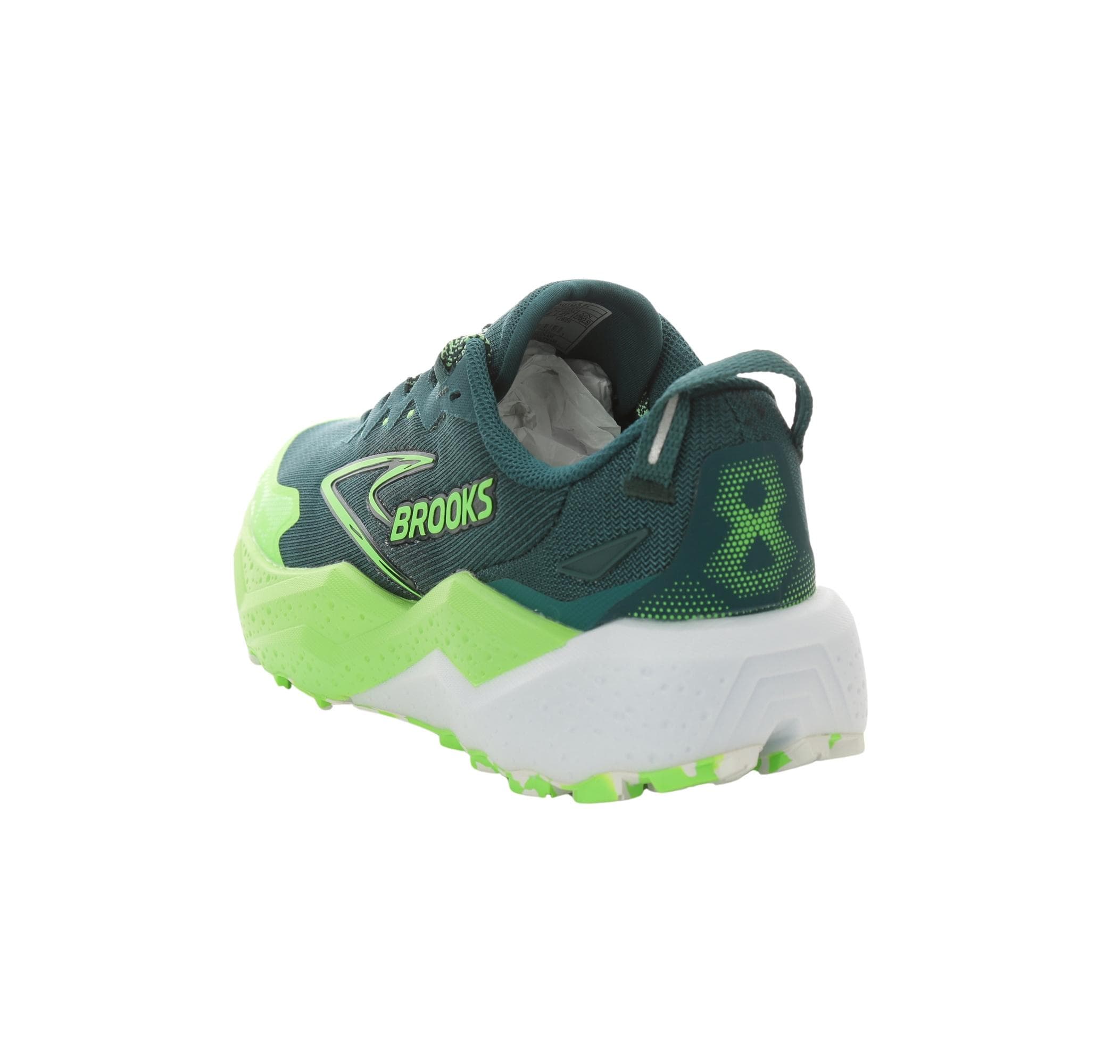 Brooks Brooks Caldera 8 Erkek Spor Ayakkabı Yeşil - 2