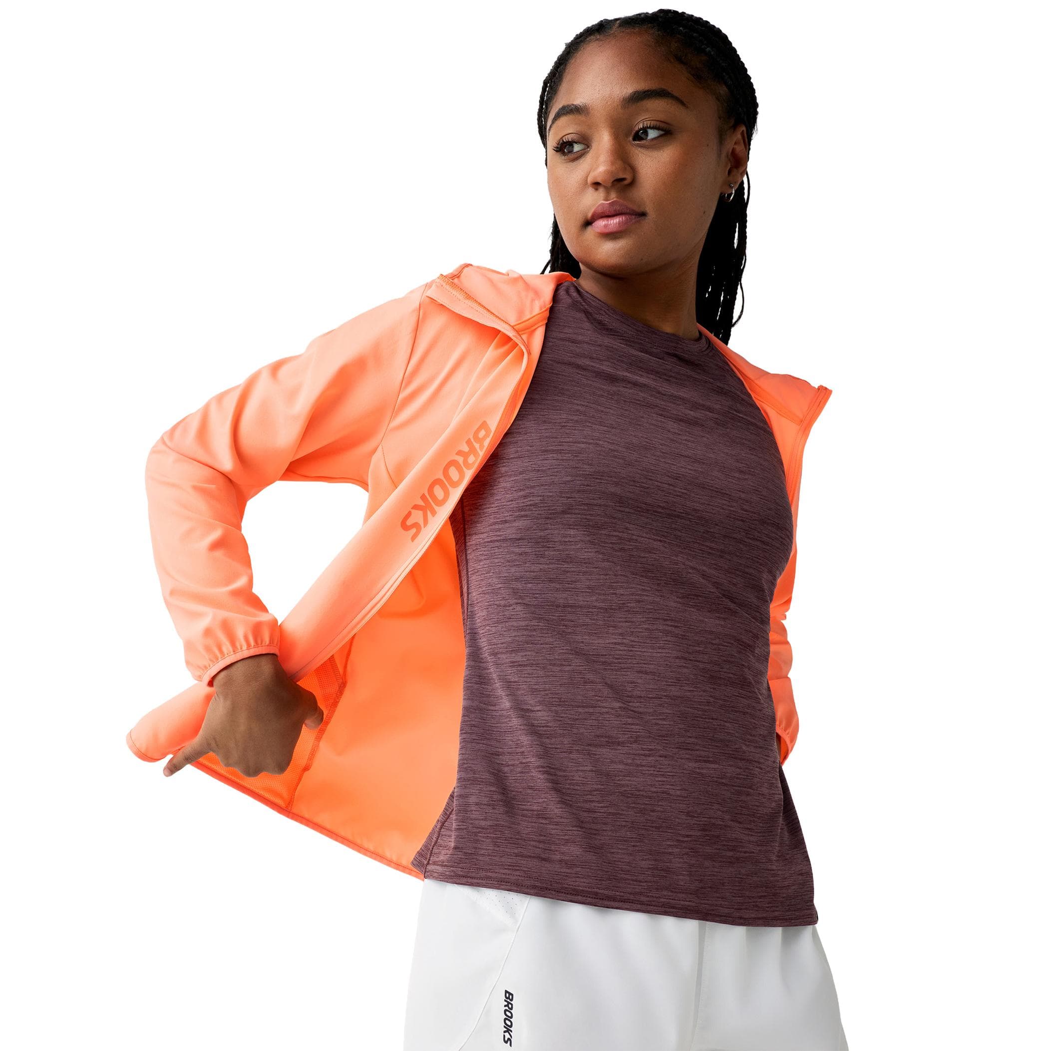 Brooks Brooks Canopy Jacket Kadın Ceket Siyah - 3